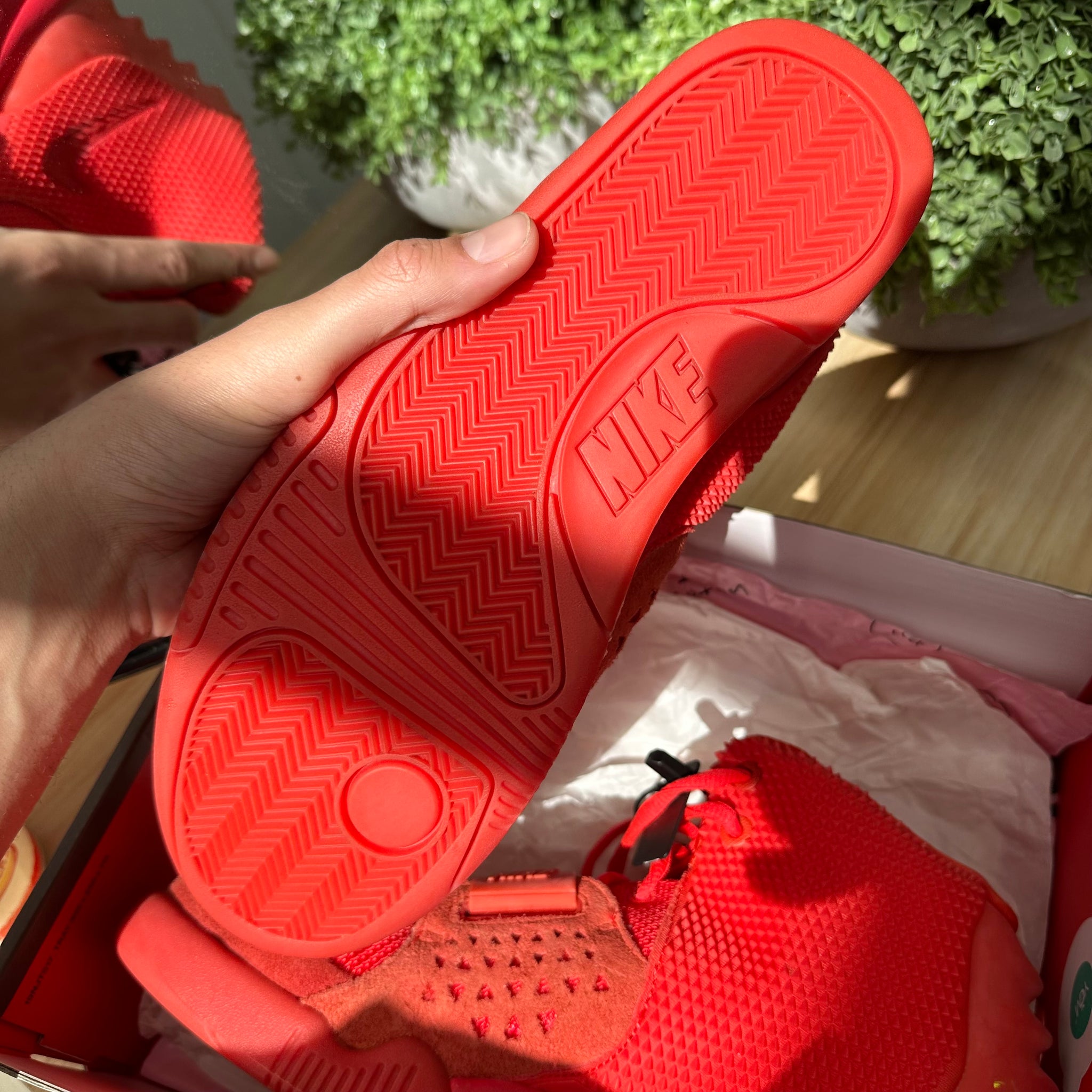 Real Vs Fake Yeezy Red October Original Price October Nike Air