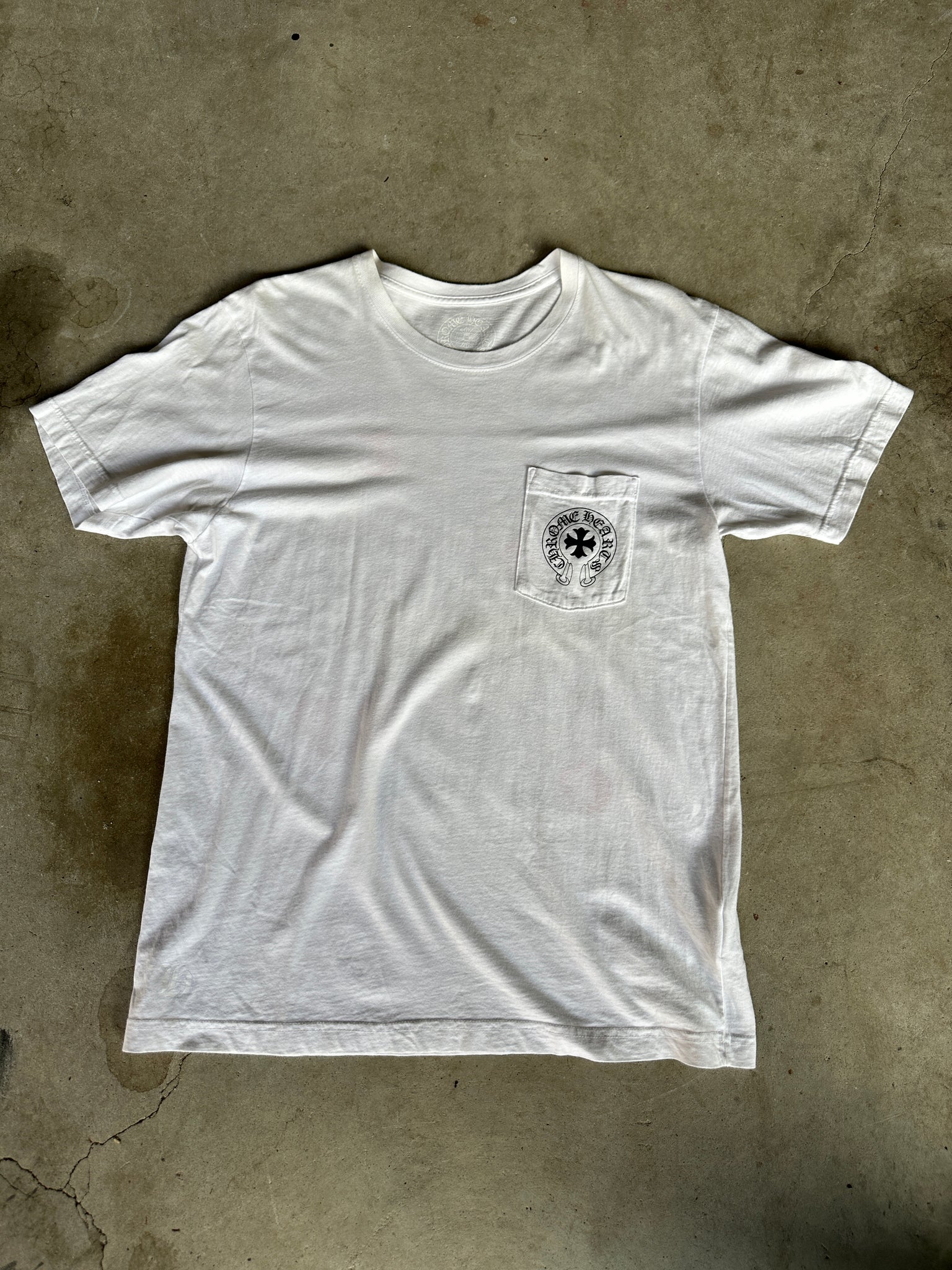 Chrome Hearts Made In Hollywood T Shirt White (Size L)