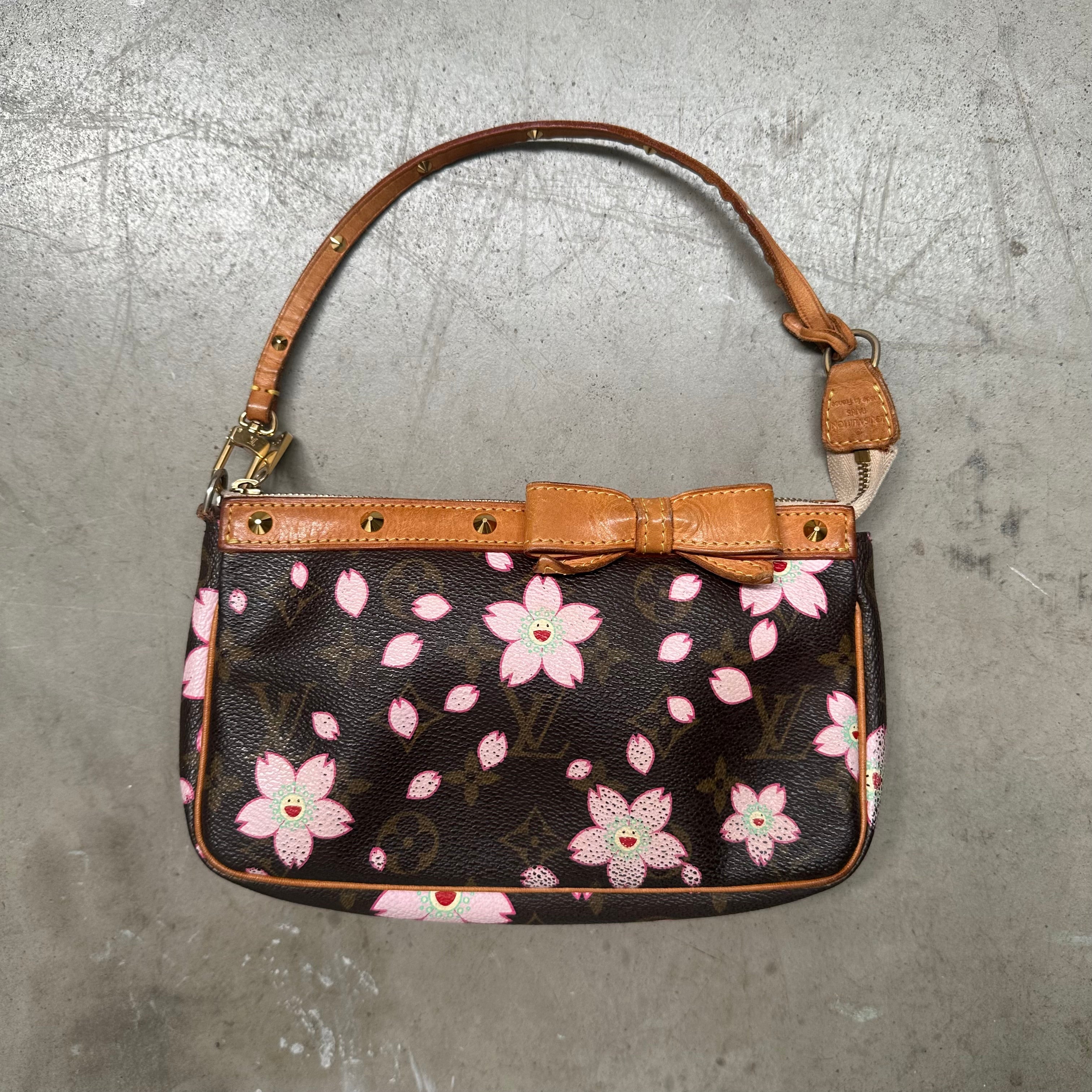 Louis Vuitton Takashi Murakami Cherry Blossom Pochette Accessories