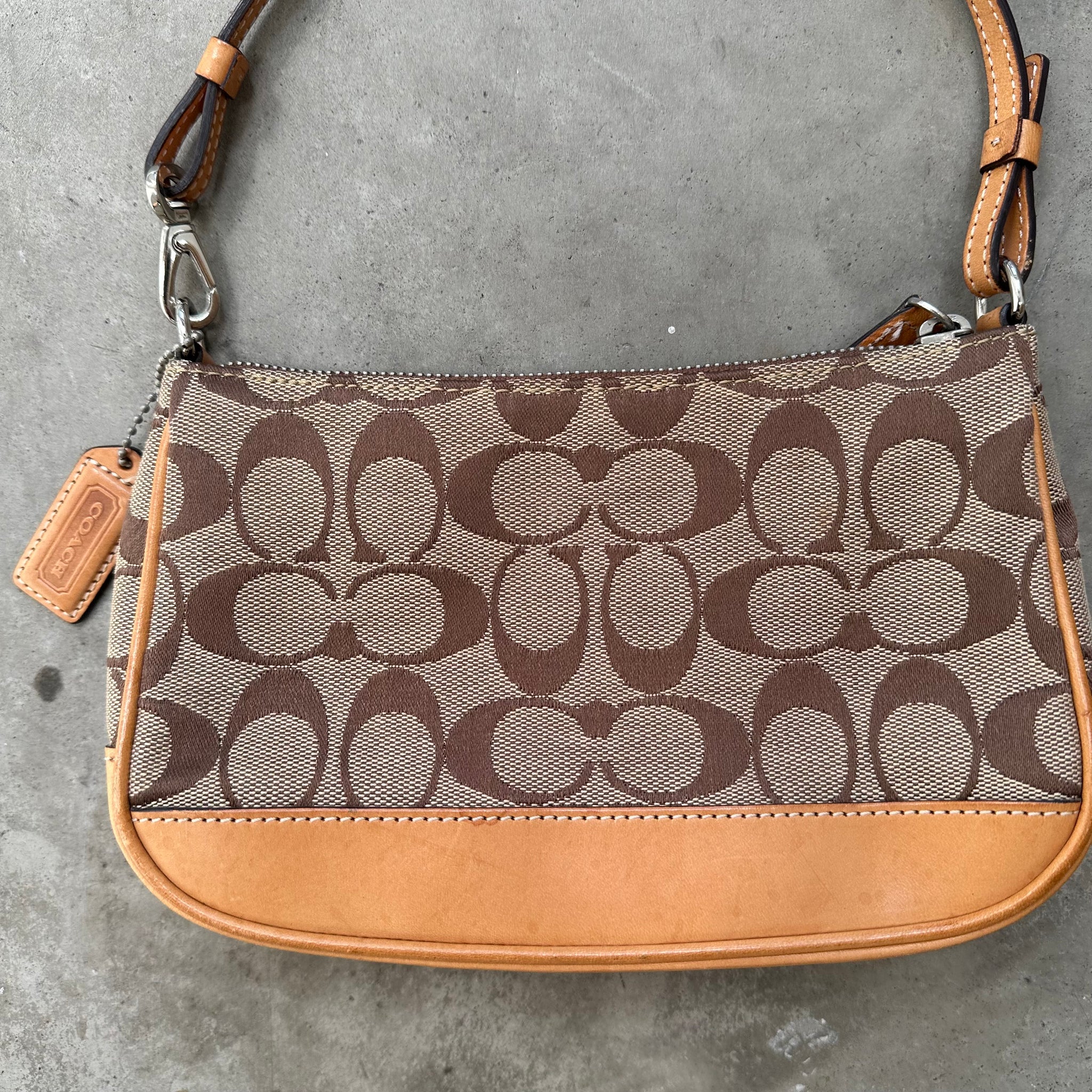 Coach Demi Shoulder Bag Tan