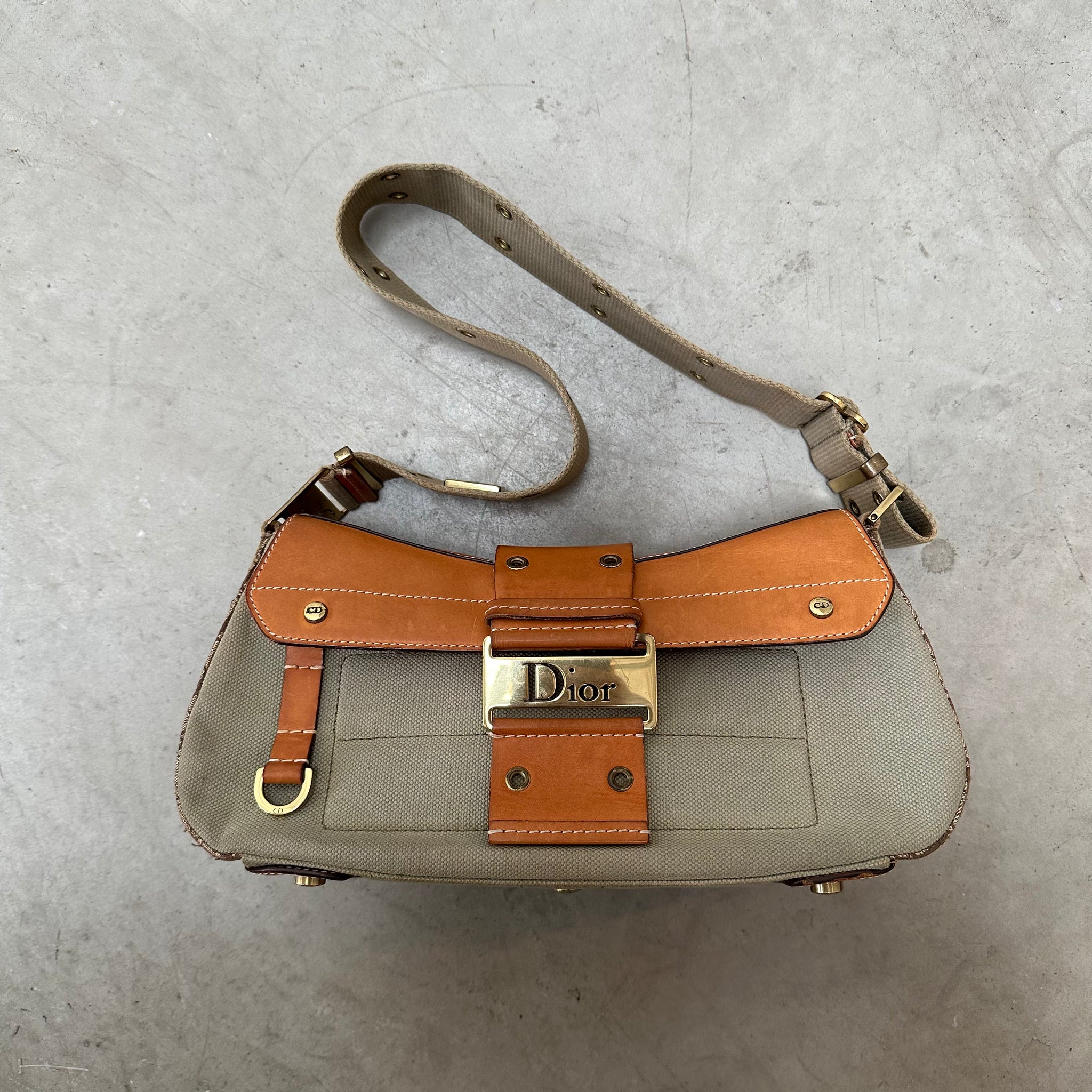 Christian Dior Green Street Chic Columbus Bag