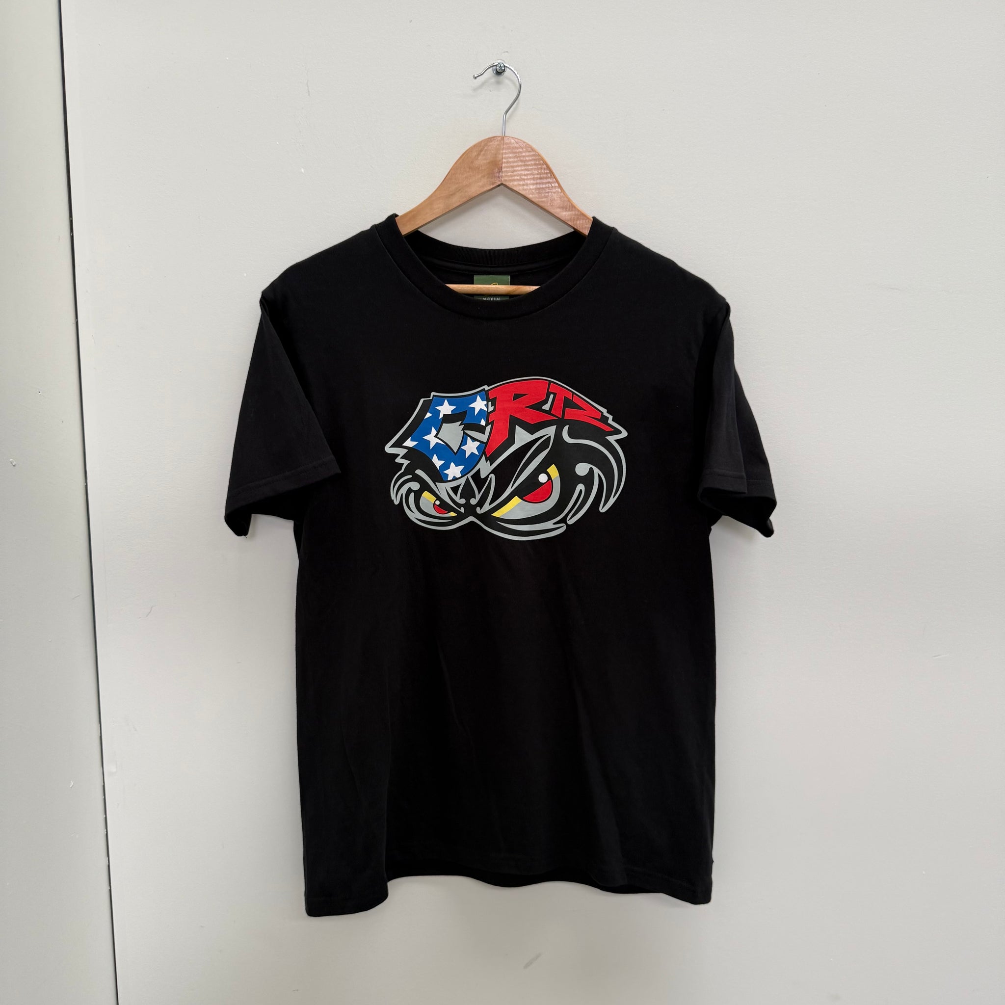 Corteiz Nuh Fear Black T Shirt