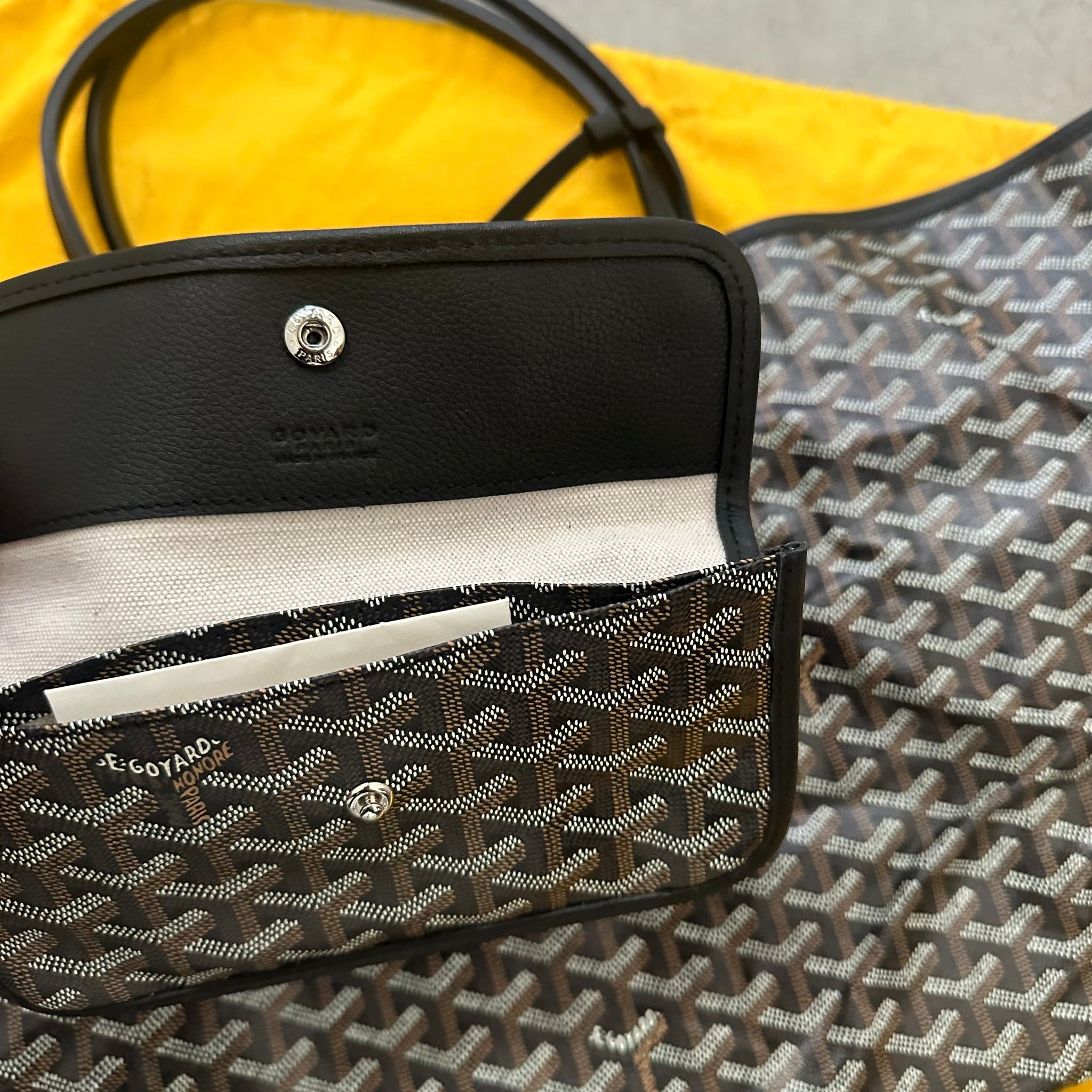 Goyard Saint Louis Tote PM Black