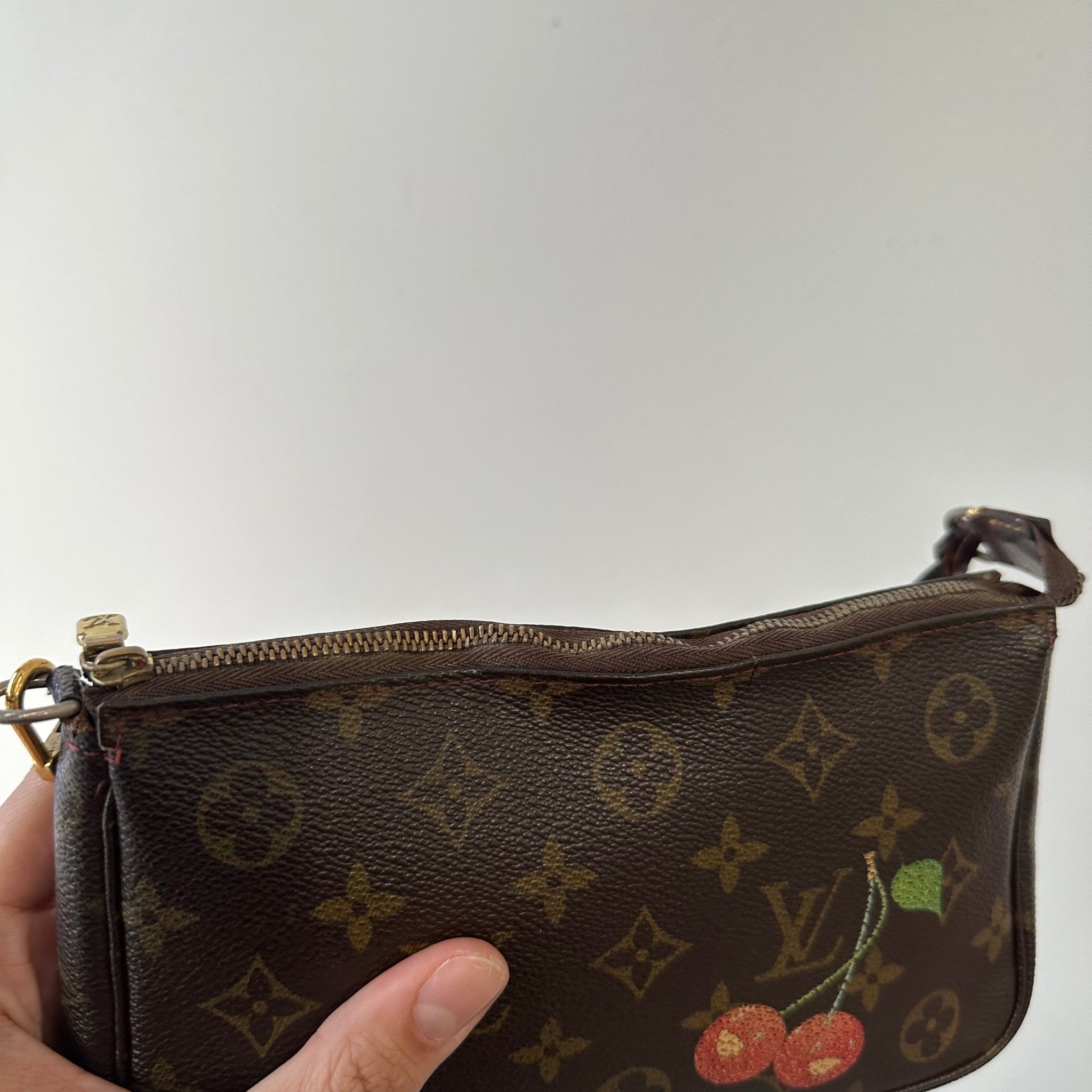 Louis Vuitton Takashi Murakami Monogram Cerises Cherry Pochette