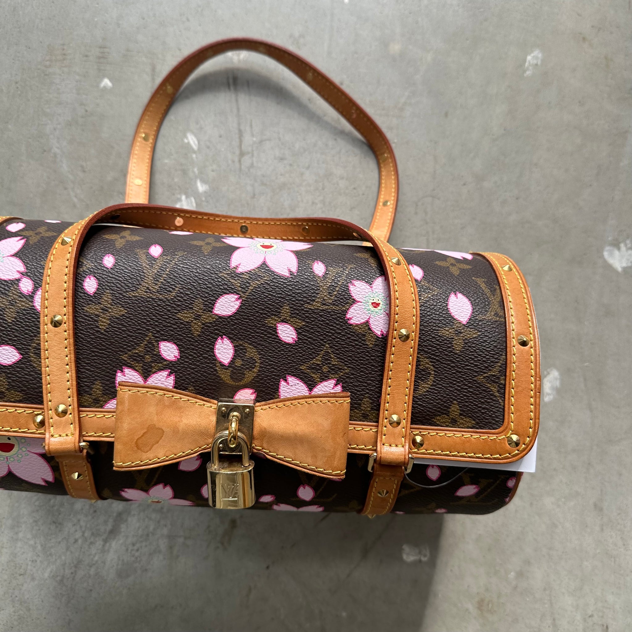 Louis Vuitton Takashi Murakami Cherry Blossom Papillon Bag