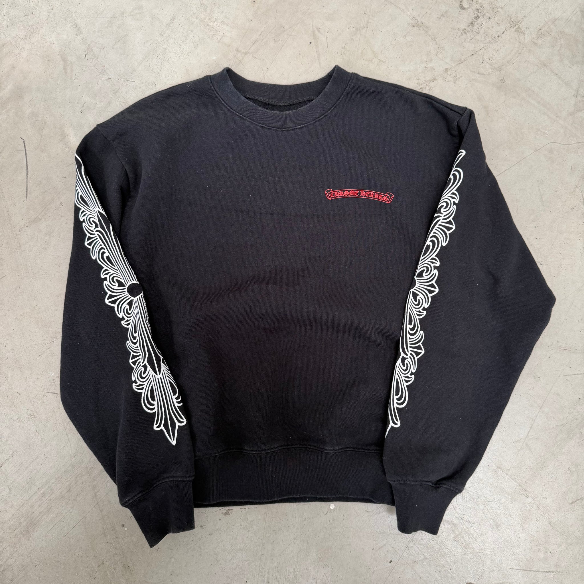 Chrome Hearts Matty Boy Floral Crewneck (Size S)