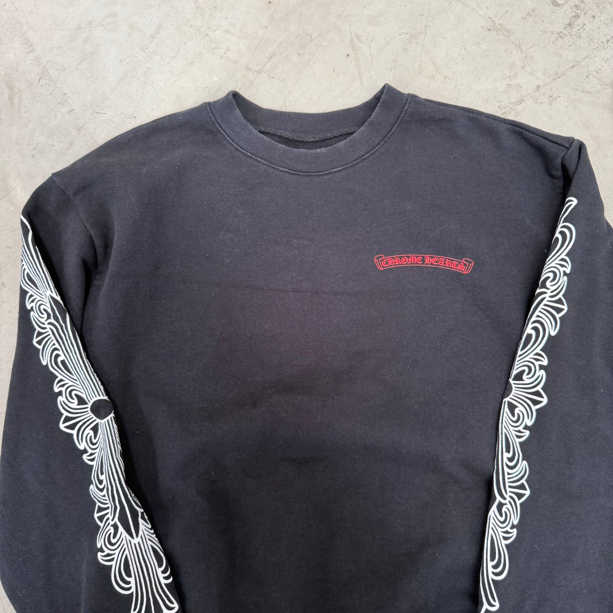 Chrome Hearts Matty Boy Floral Crewneck (Size S)