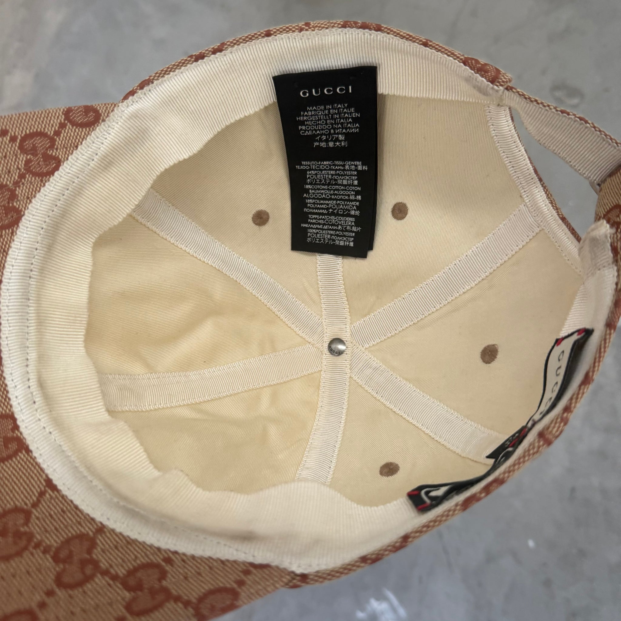 Gucci NY Yankees Logo GG Cap