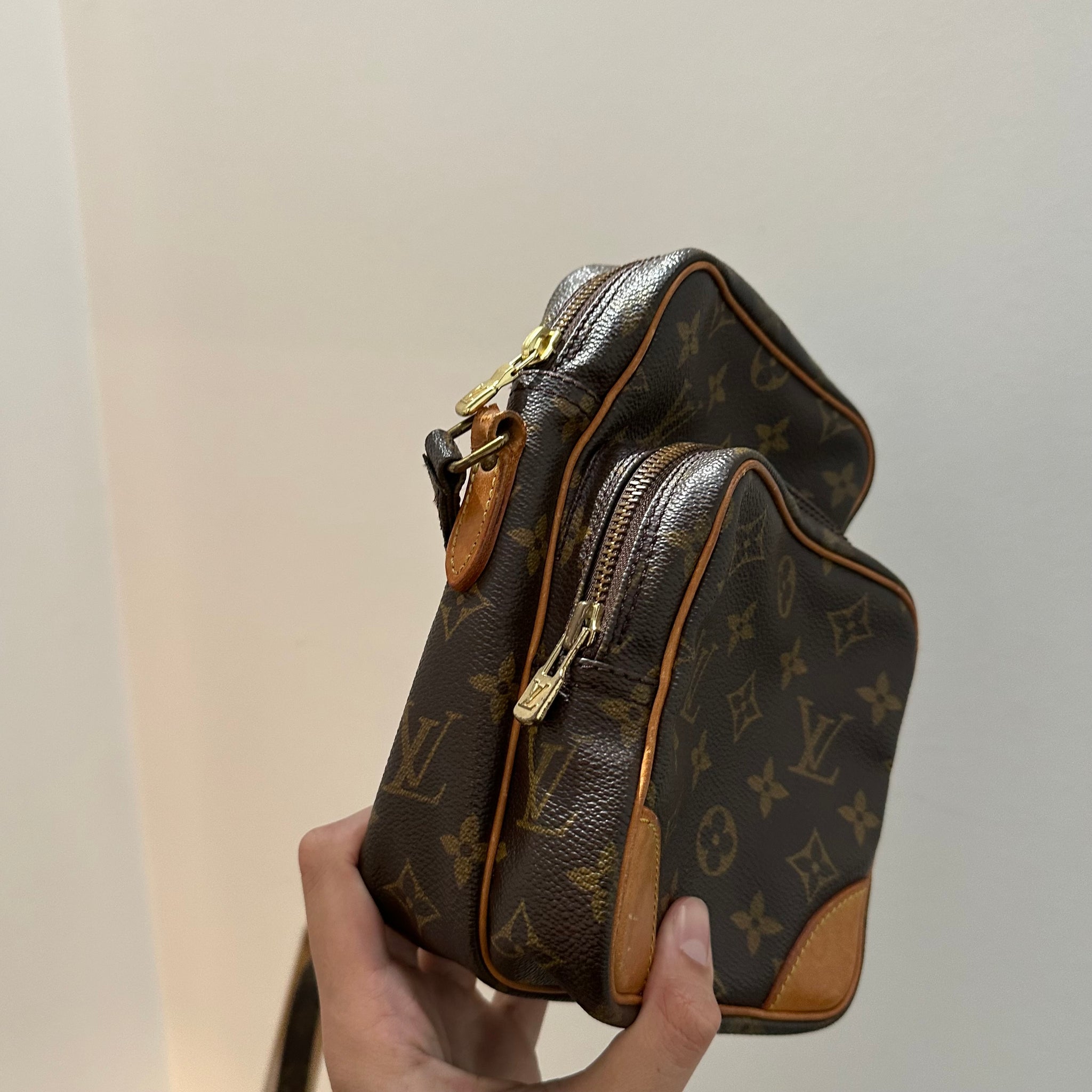 Louis Vuitton Monogram Brown Amazone Shoulder / Crossbody Bag