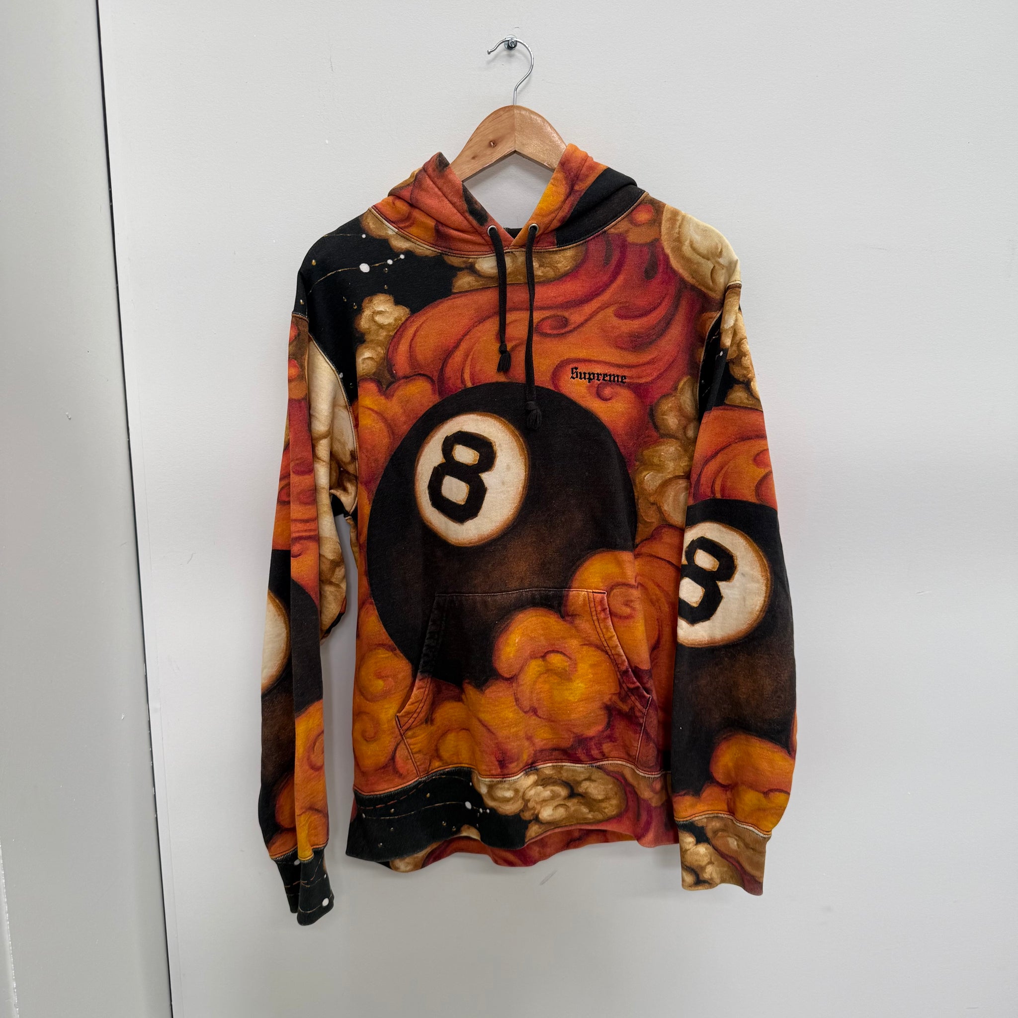 Supreme Martin Wong 8 Ball Hoodie (Size M)
