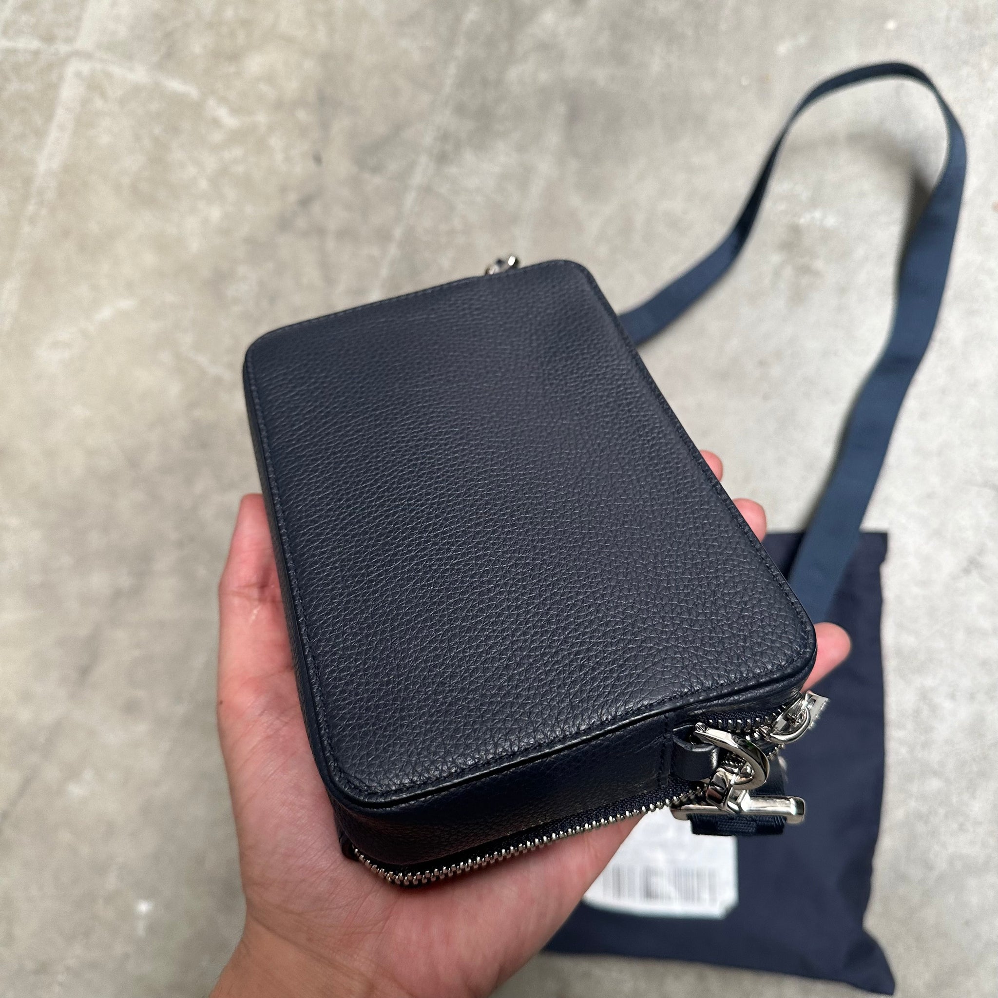 Dior x Jordan Wings Messenger Bag Navy