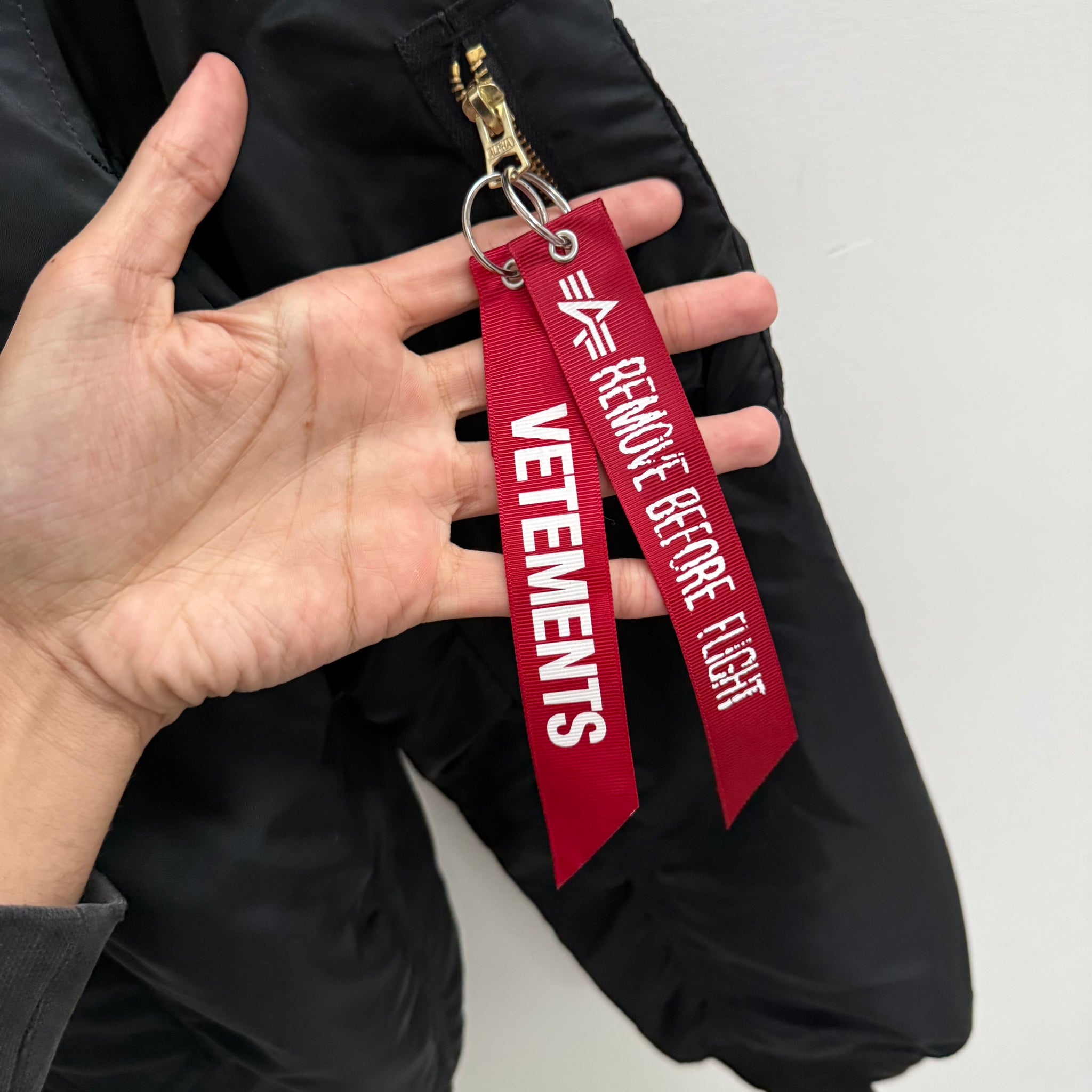 Vetements Full Zip Reversible Bomber Jacket (Size S)