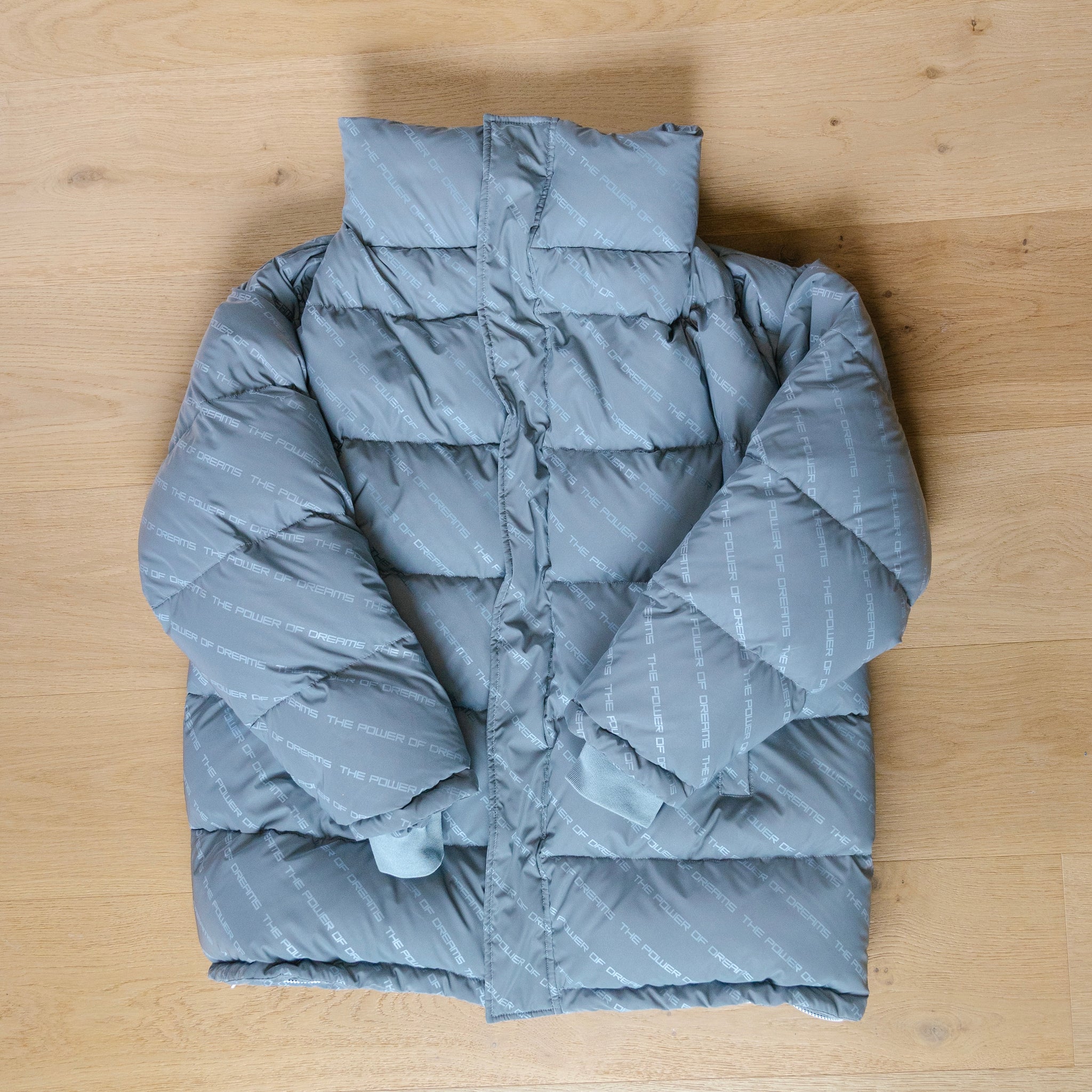 Balenciaga Reflective Power of Dreams Puffer Jacket (fits L-XL)