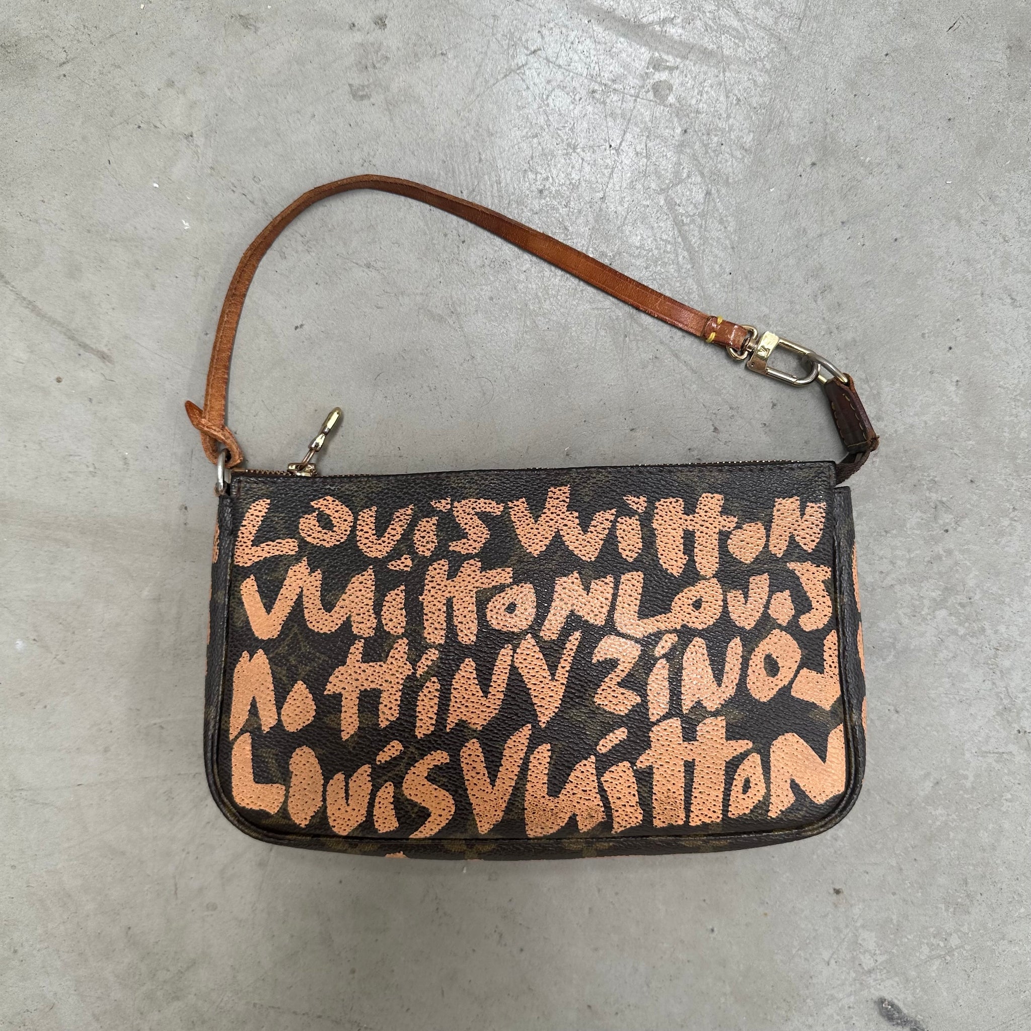 Louis Vuitton X Stephen Sprouse Graffiti Monogram Pochette Bag