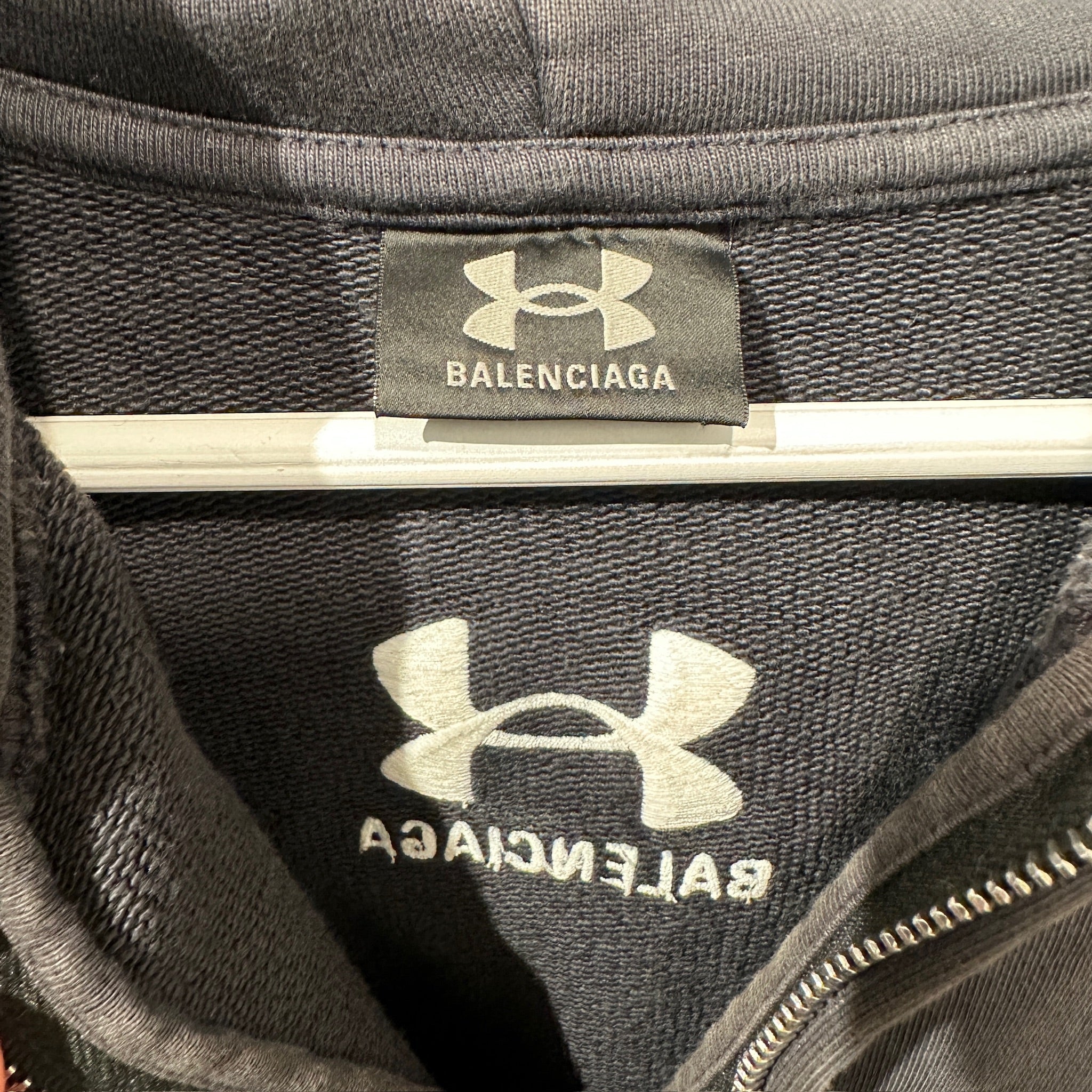 Balenciaga x Under Armour Zip Hoodie (Size S)