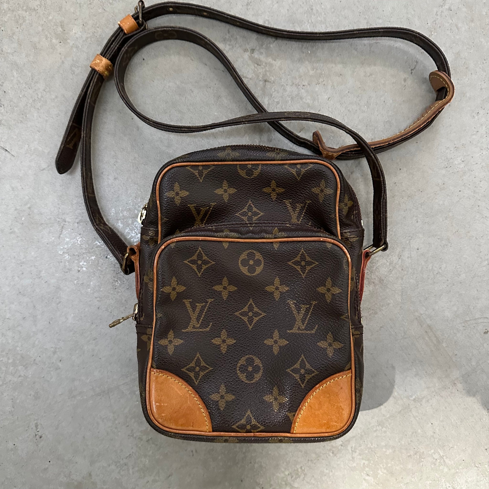 Louis Vuitton Monogram Brown Amazone Shoulder / Crossbody Bag