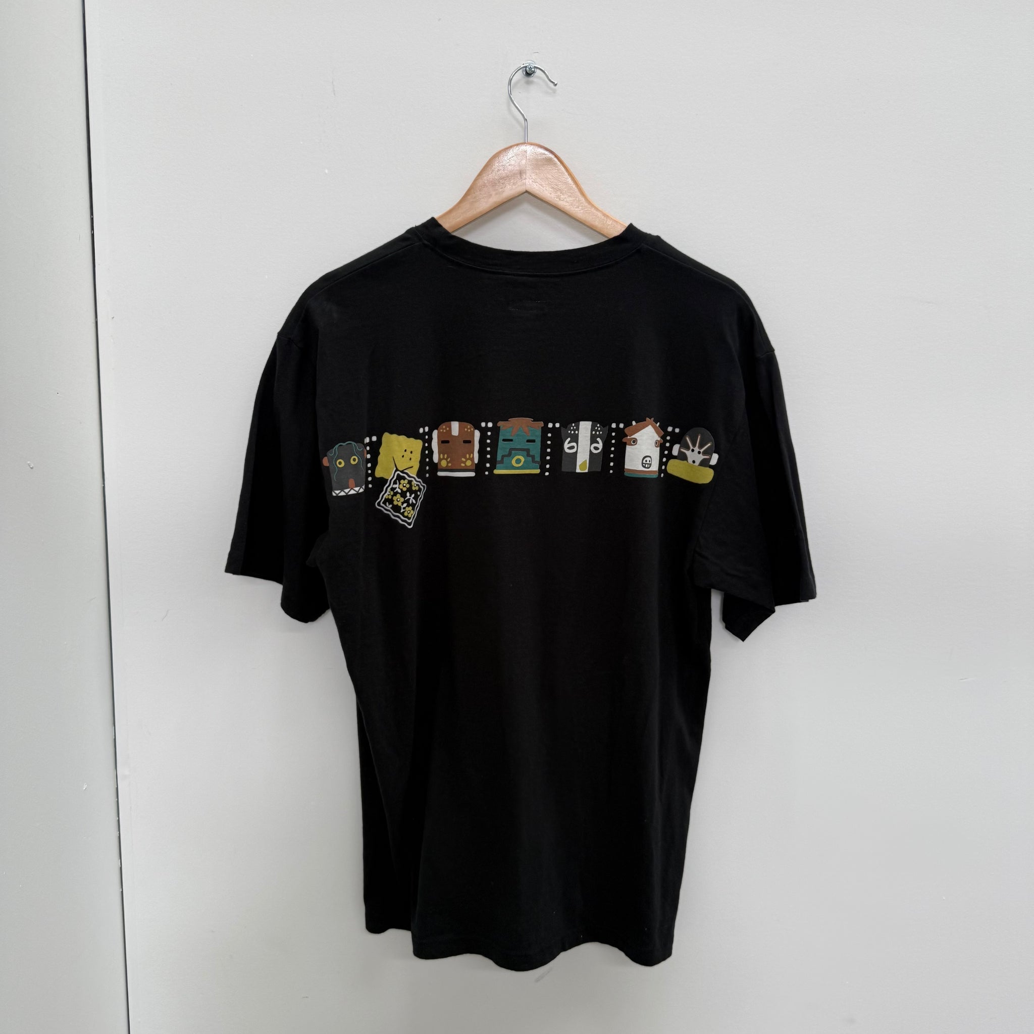 Kapital Faces T Shirt Black (Size M)