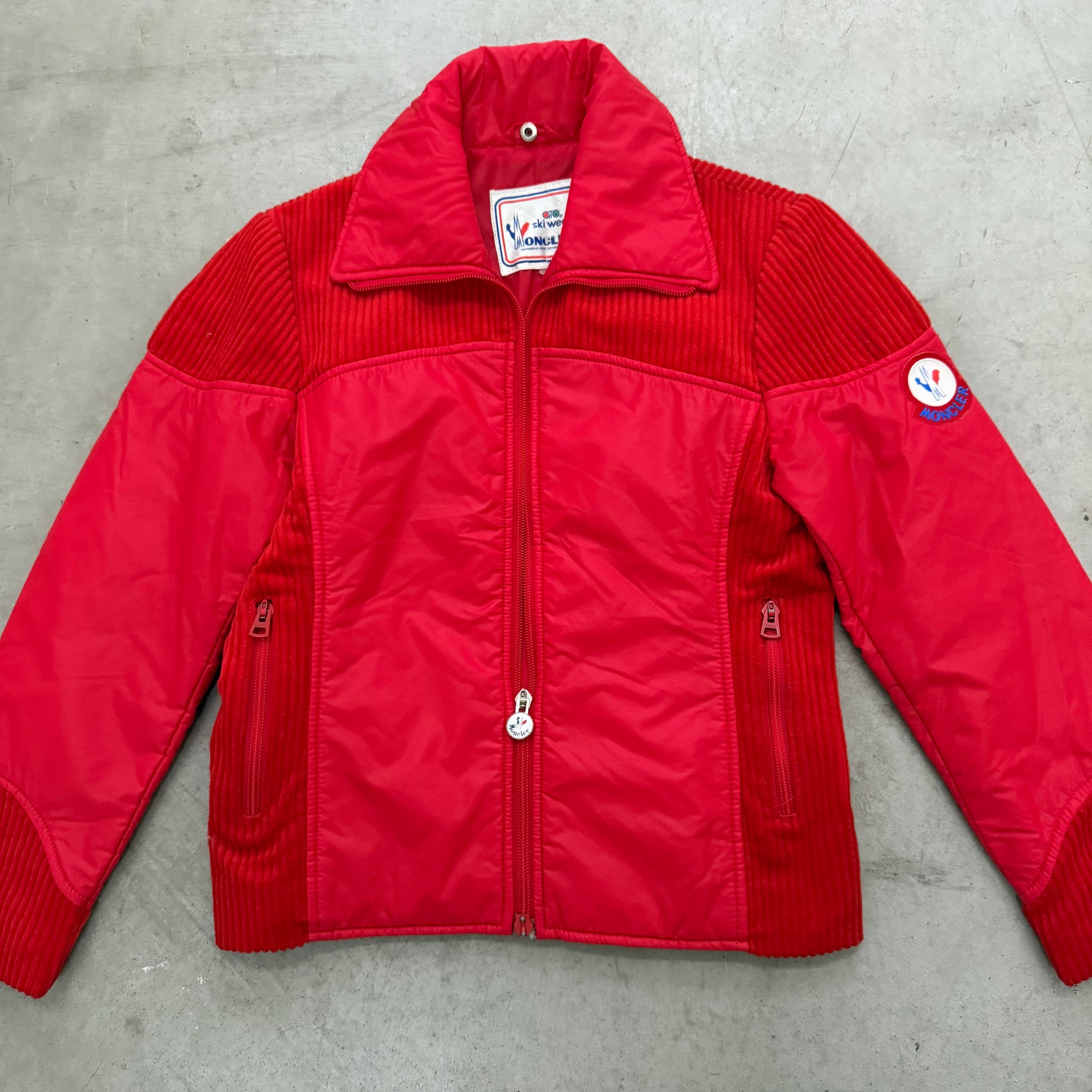 Moncler Vintage Red Ski Jacket (Size S)