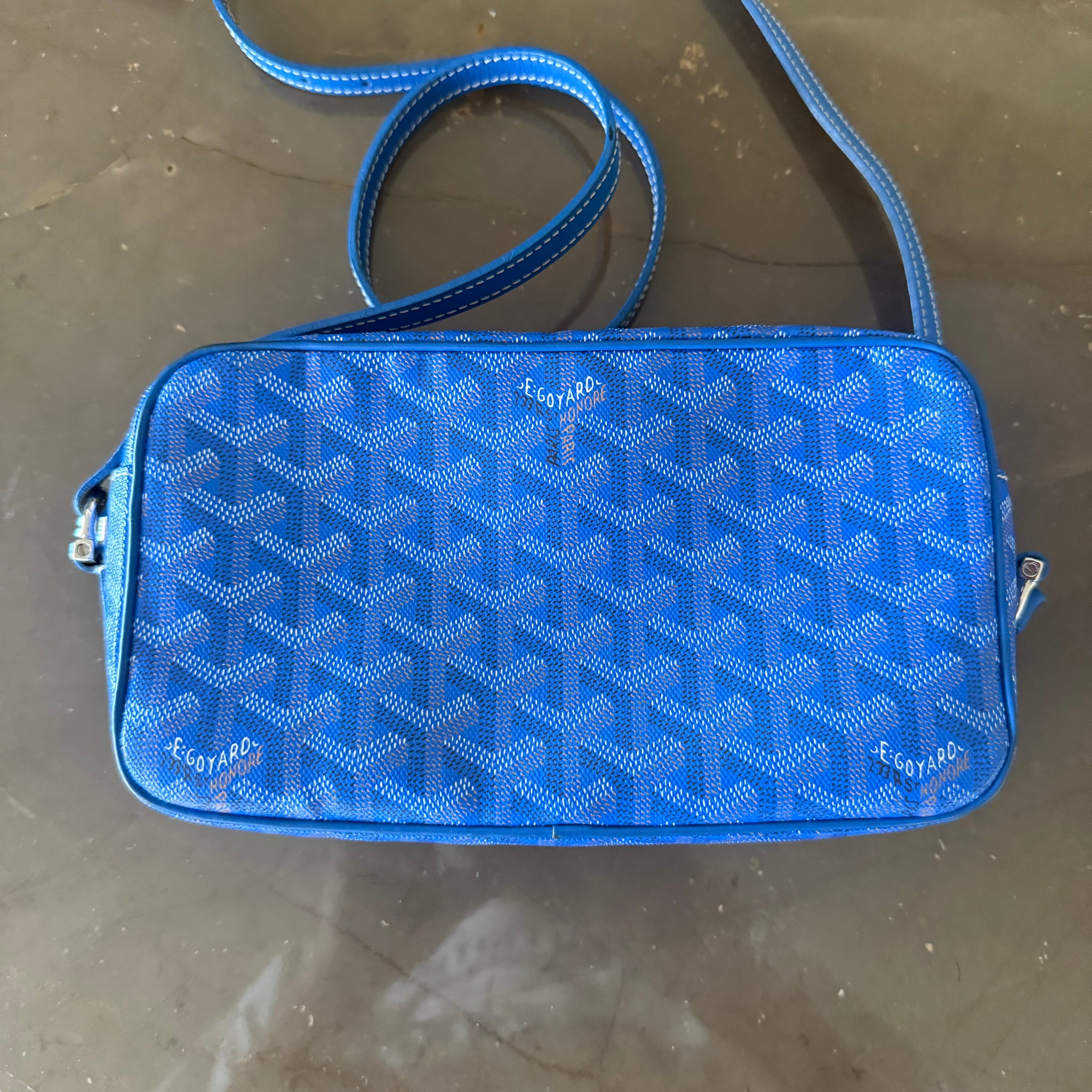 Goyard Cap-Vert PM Bag Sky Blue