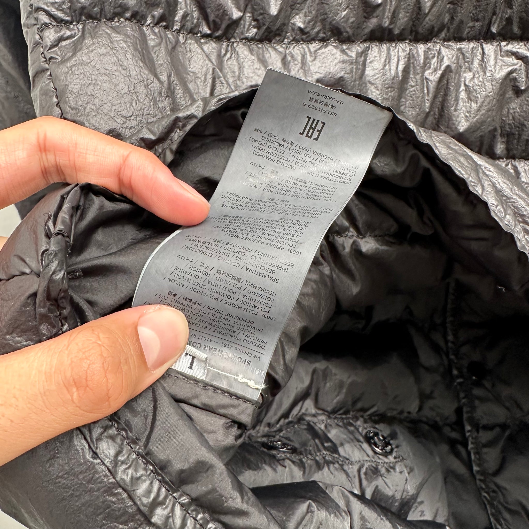 Stone Island Tank Shield Multi Layer Hooded Jacket (Size L)