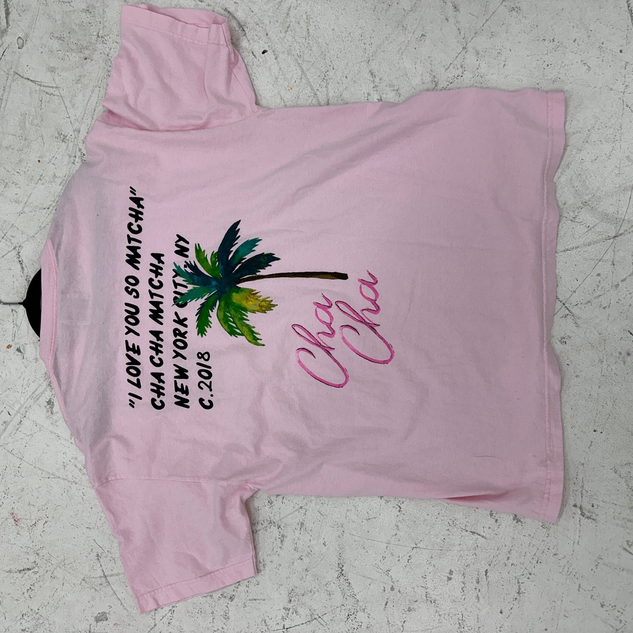 Gallery Dept Virgil Abloh Matcha Tee Pink (Size L)