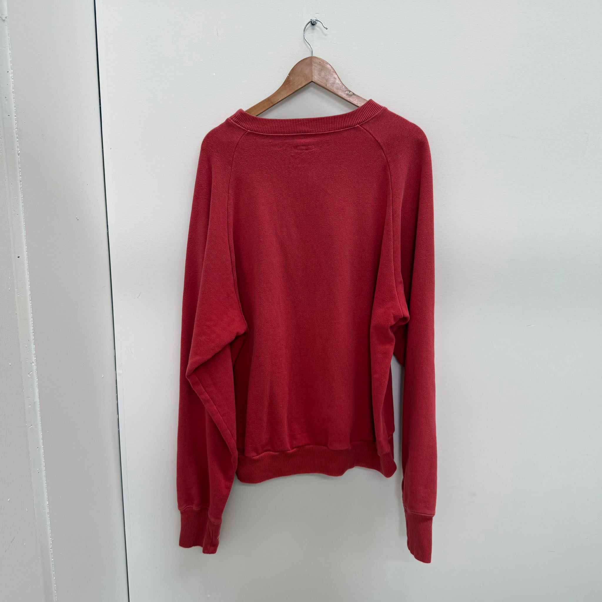 Kapital Speak Easy Red Crewneck (Size 5 L/XL)