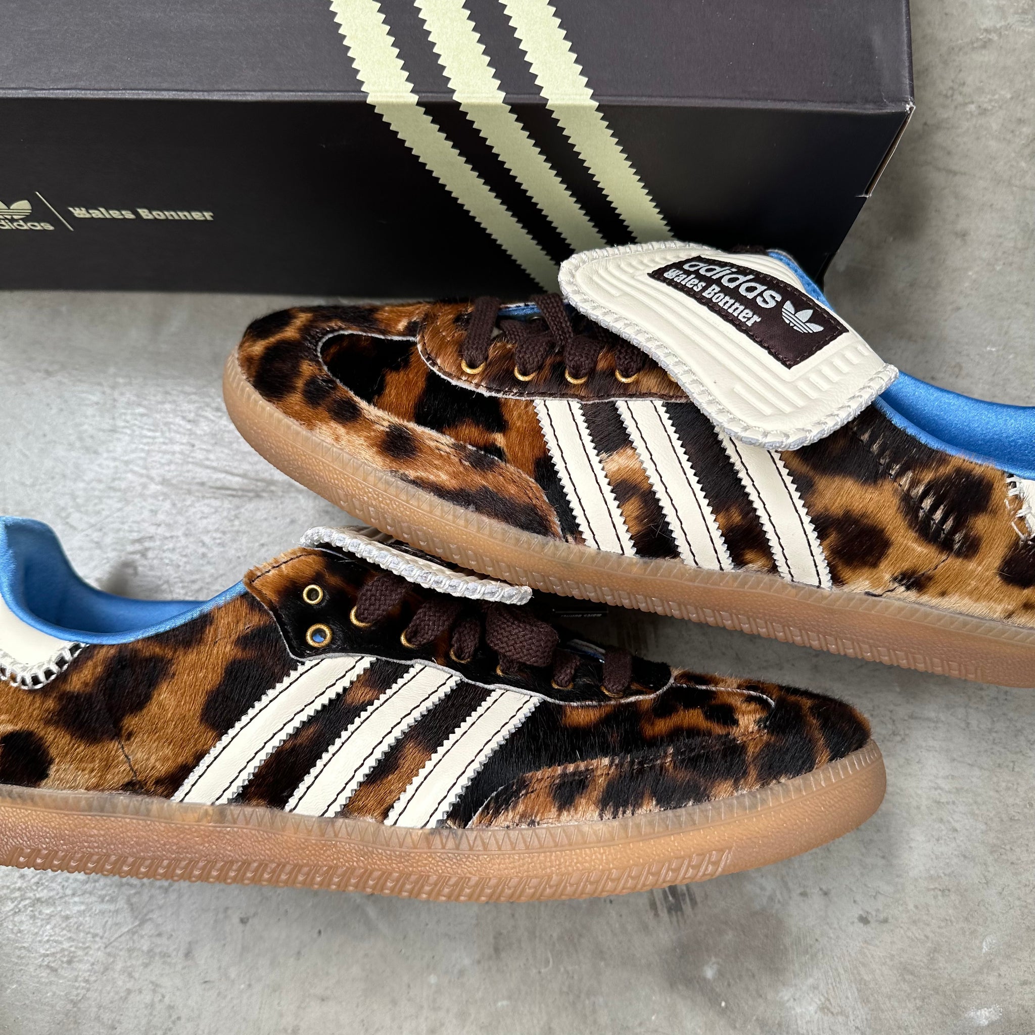 Adidas Samba Pony Wales Bonner Leopard US11.5