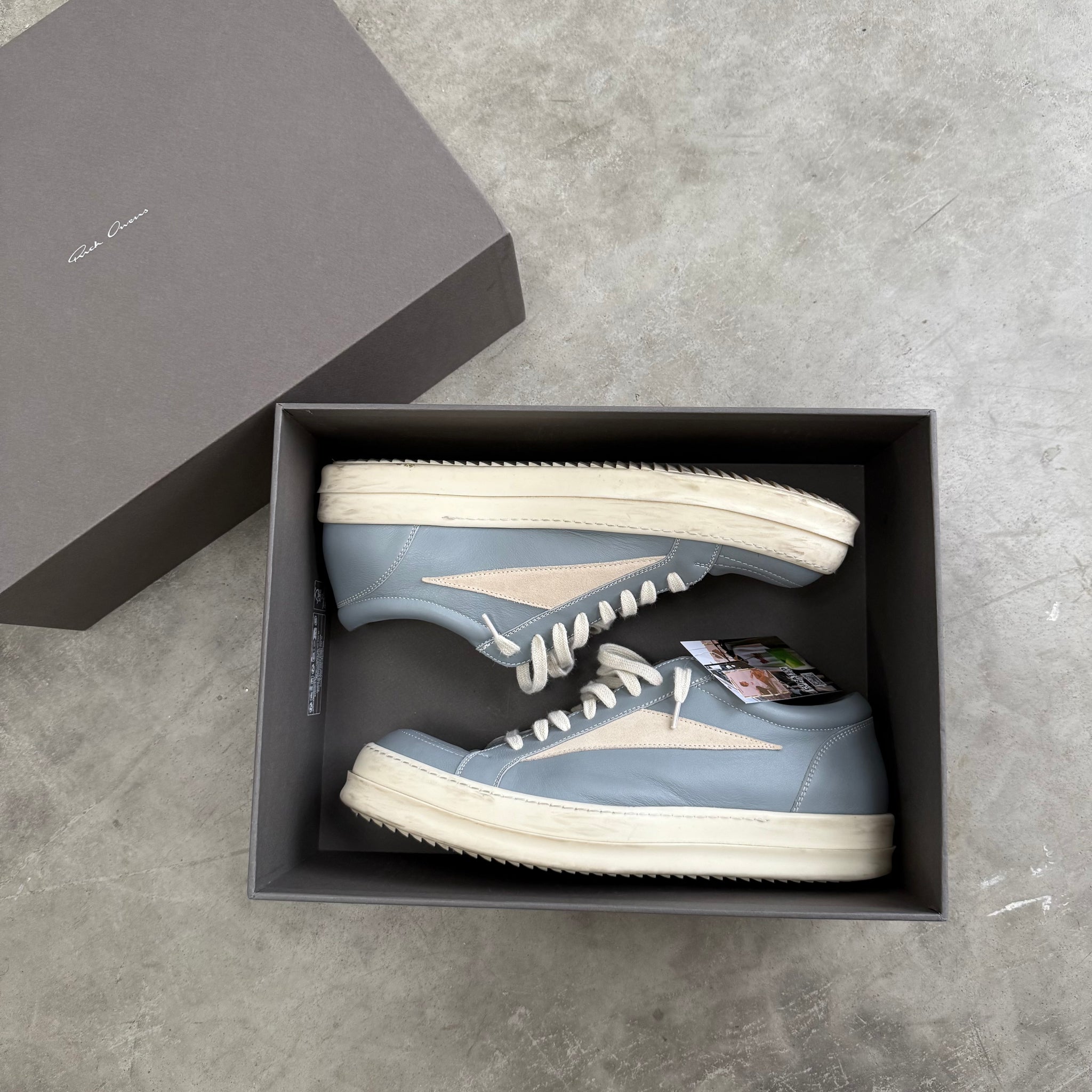 Rick Owens Porterville Vintage Sneakers (EU45)