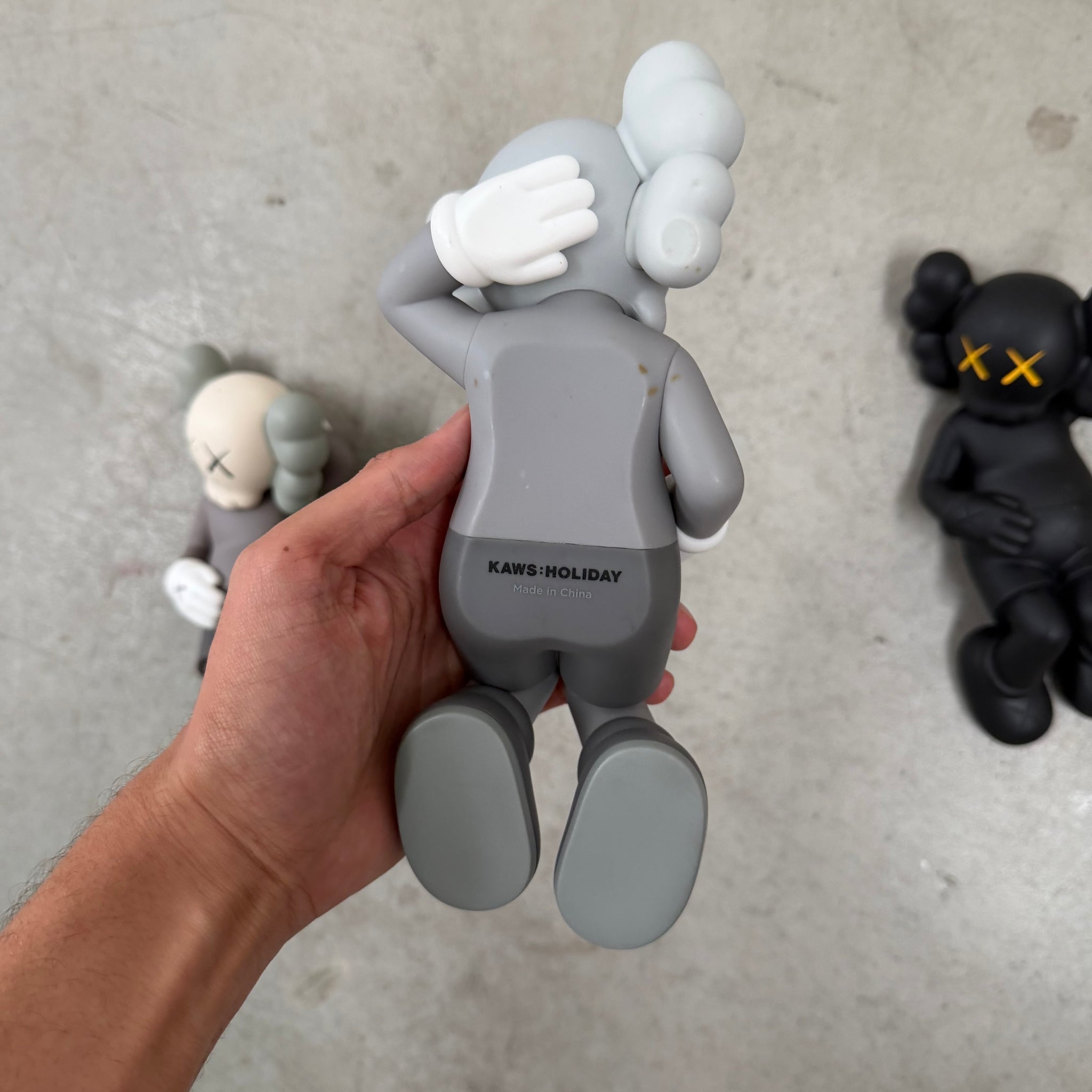 Kaws Holiday Singapore Laying Down Vinyl Figure (Set of 3)