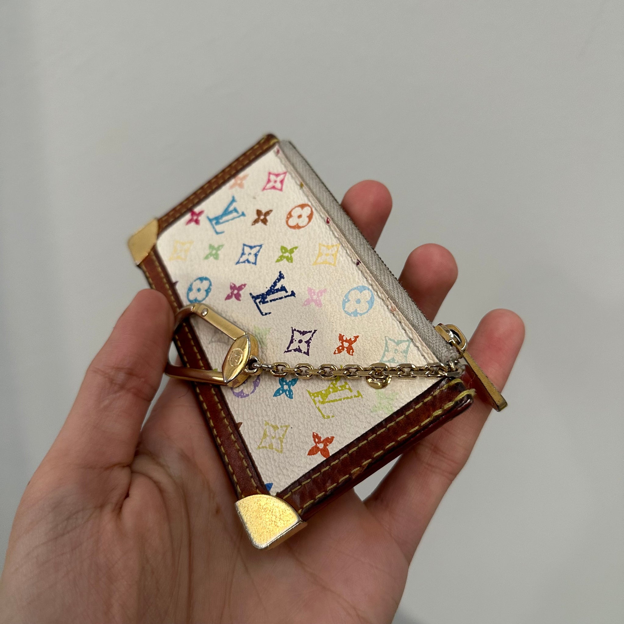 Louis Vuitton Takashi Murakami Pochette Cles Coin Purse
