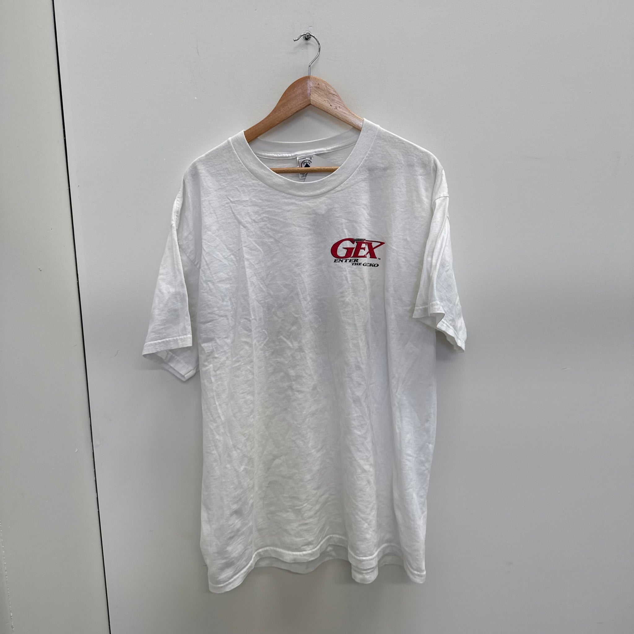 Vintage 2000's Gex Enter the Gecko Promo T Shirt (Size XL)