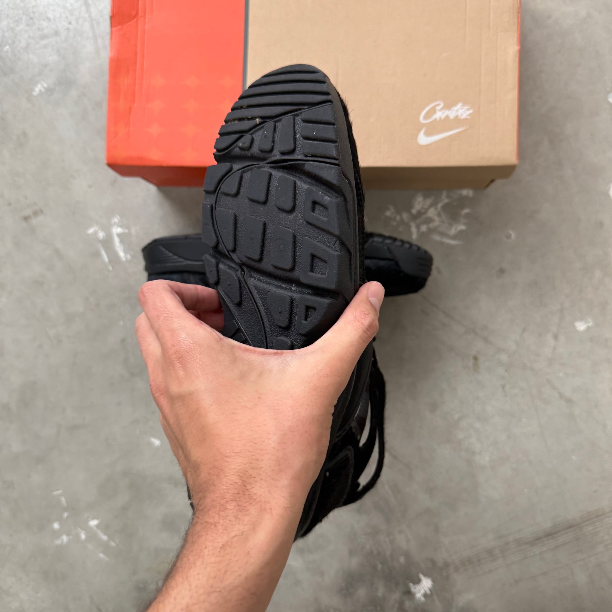 Nike Corteiz Hurache Black (US11)