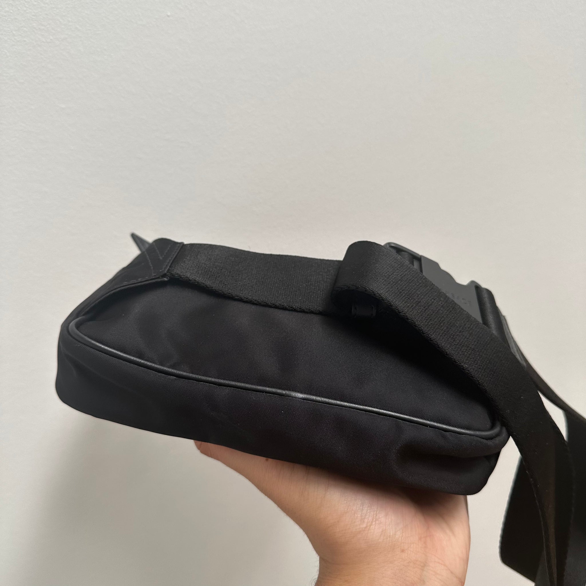 Versace La Medusa Nylon Belt Bag