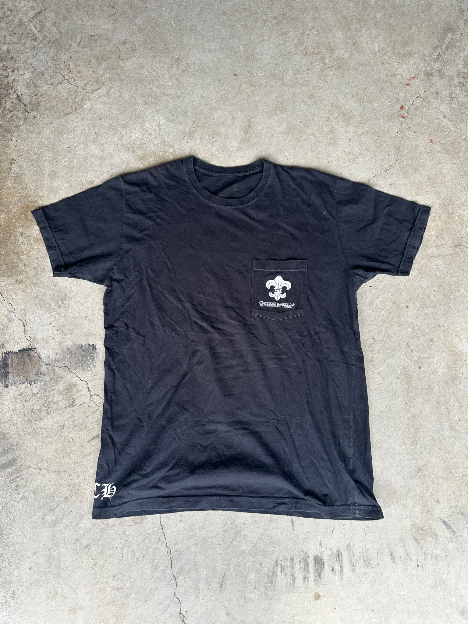 Chrome Hearts Fleur De Lis Scroll T-Shirt Black (Size L) – Curated