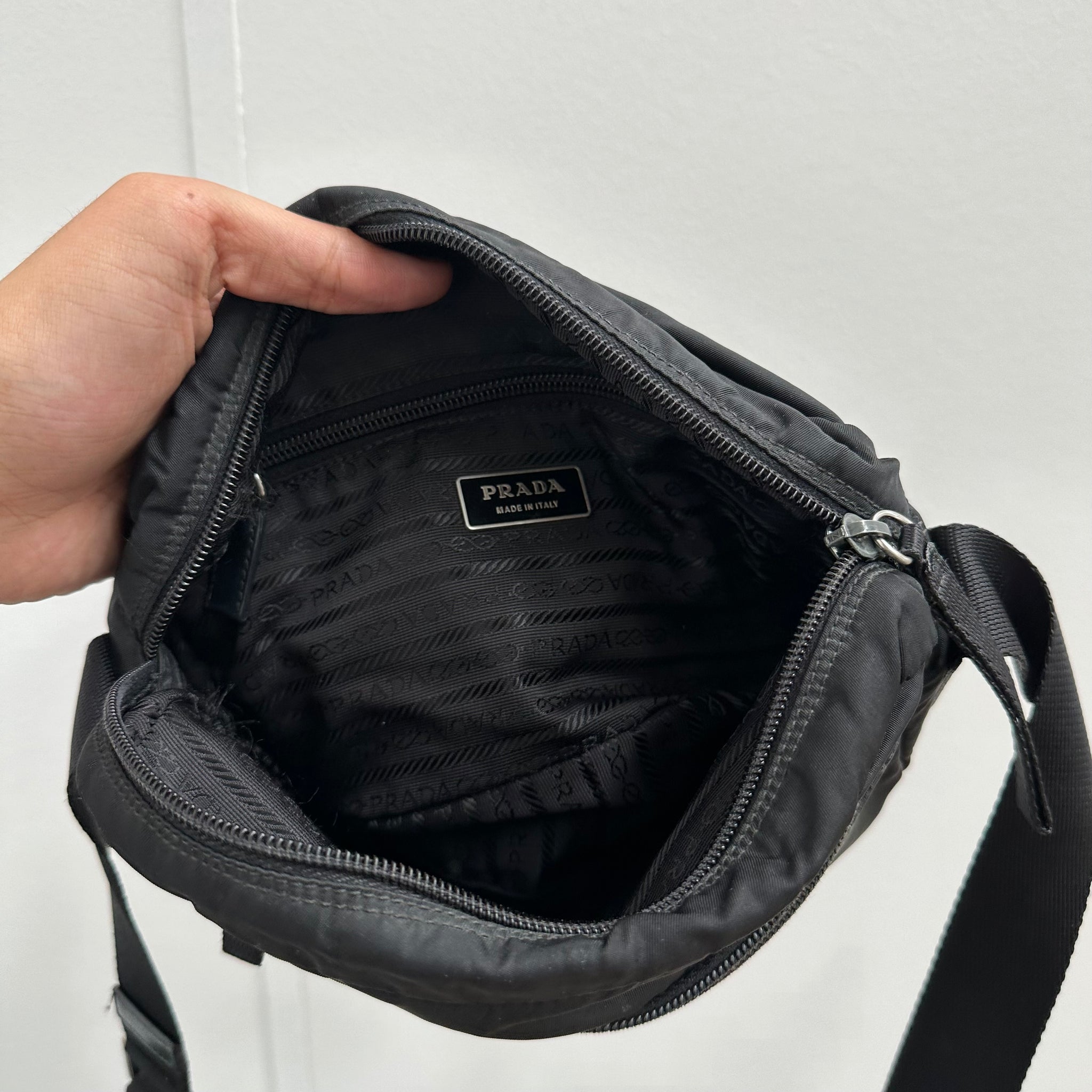 Prada Black Messenger / Crossbody Bag