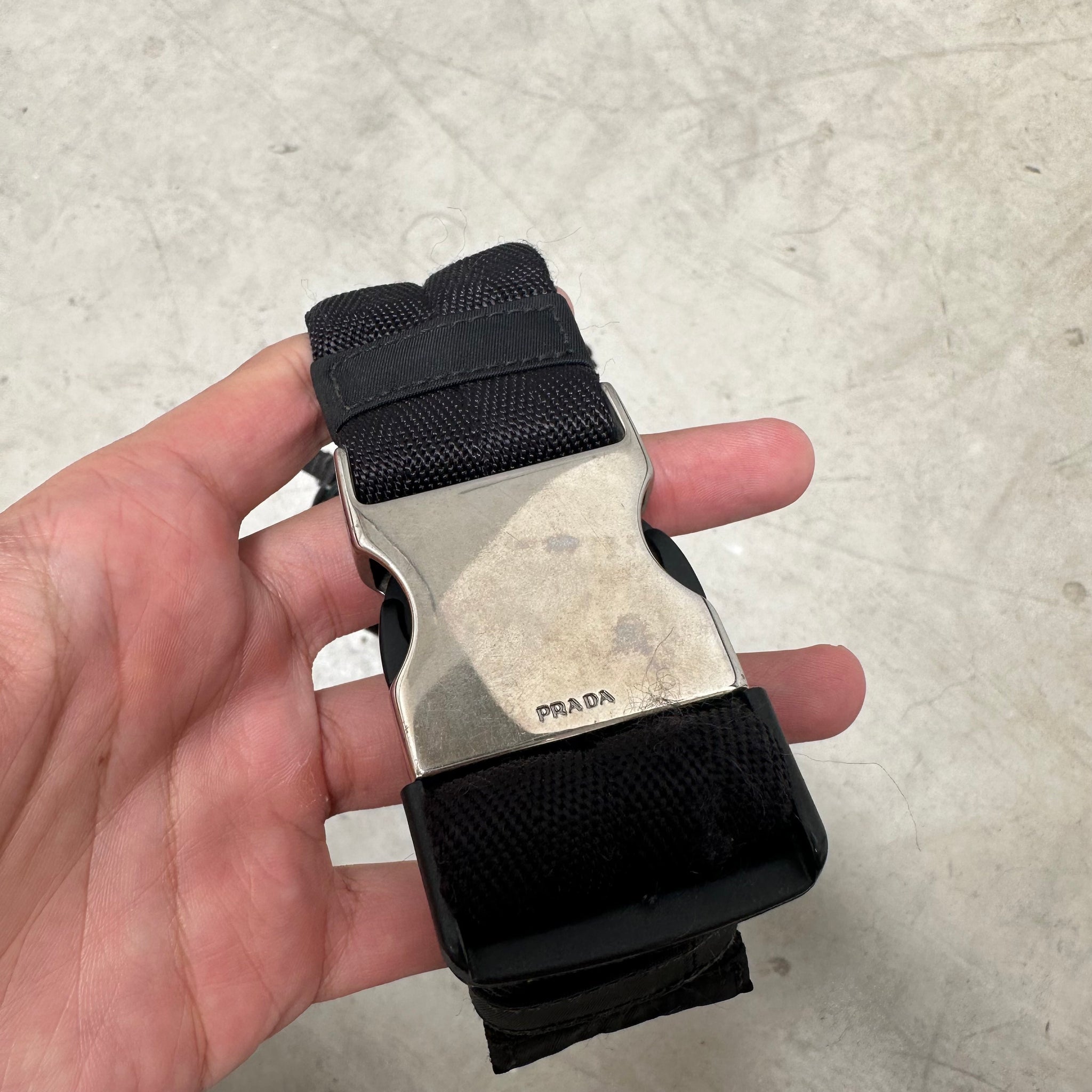 Prada Belt/Bum Bag Black Nylon