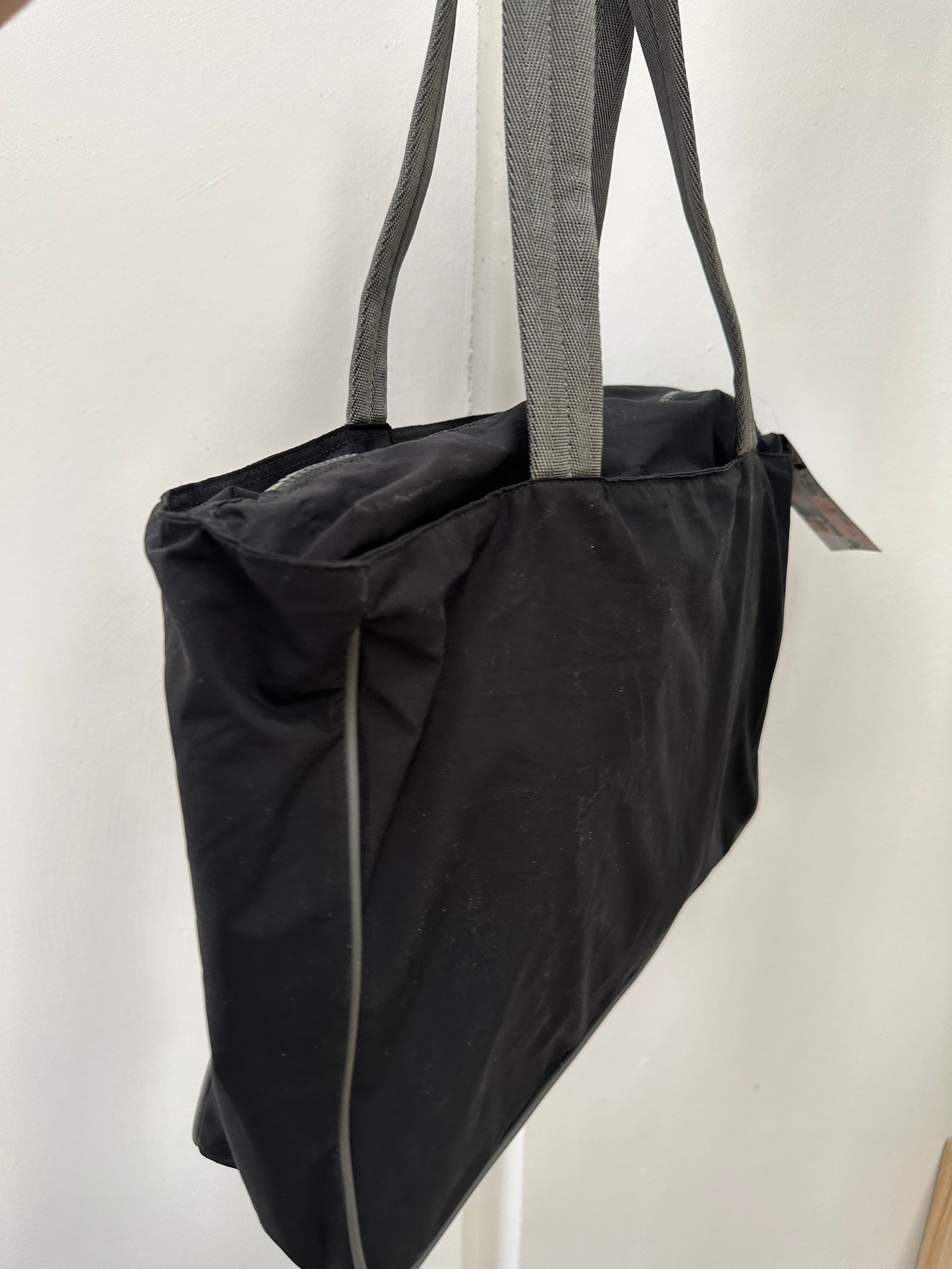 Prada Square Sports Bag Nylon Black