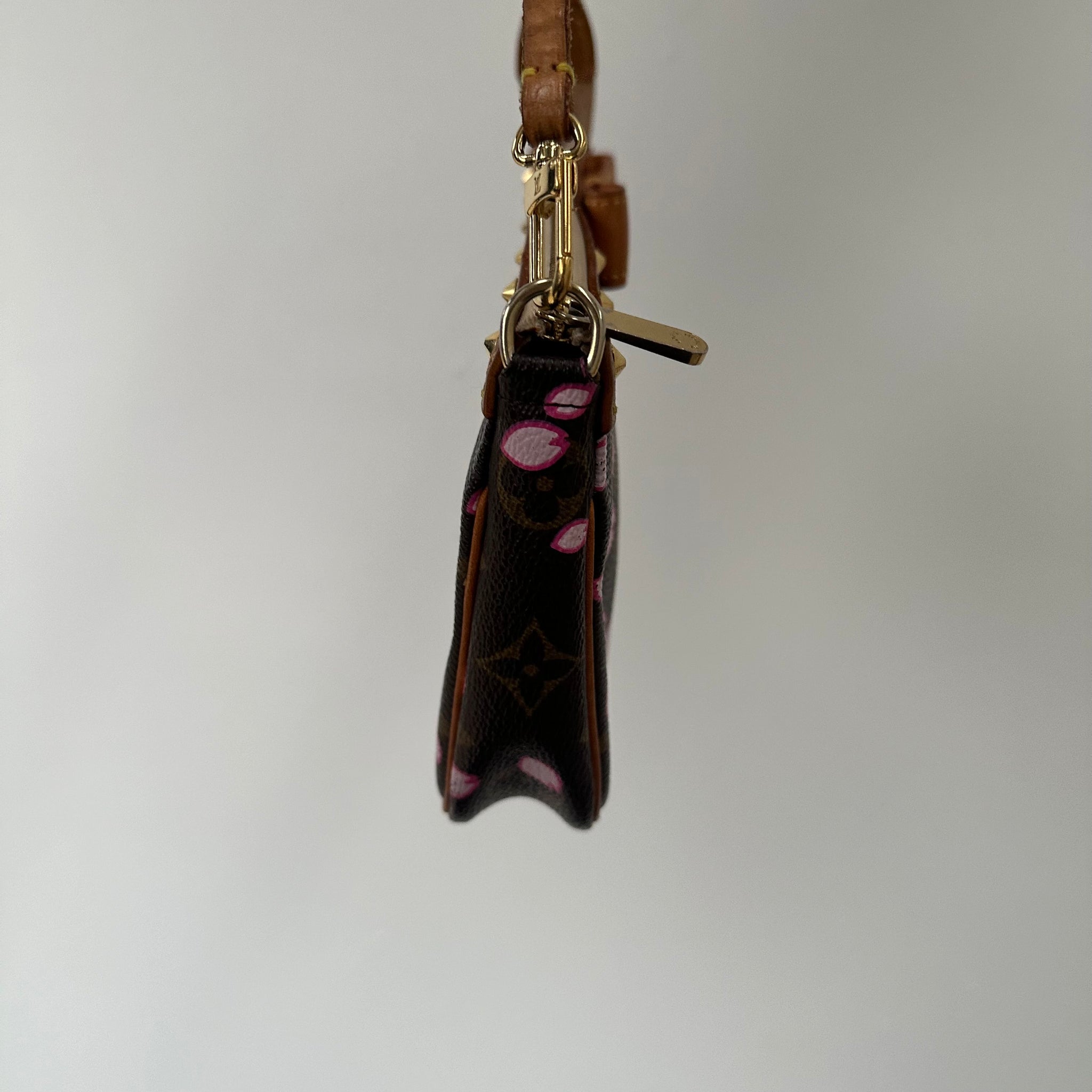 Louis Vuitton Takashi Murakami Cherry Blossom Pochette Accessories Bag