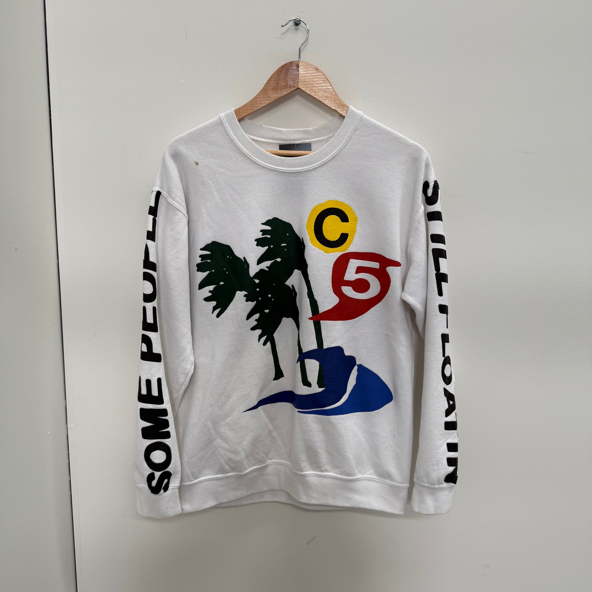 Lil Wayne Cactus Plant Flea Market Crewneck White (Size M)