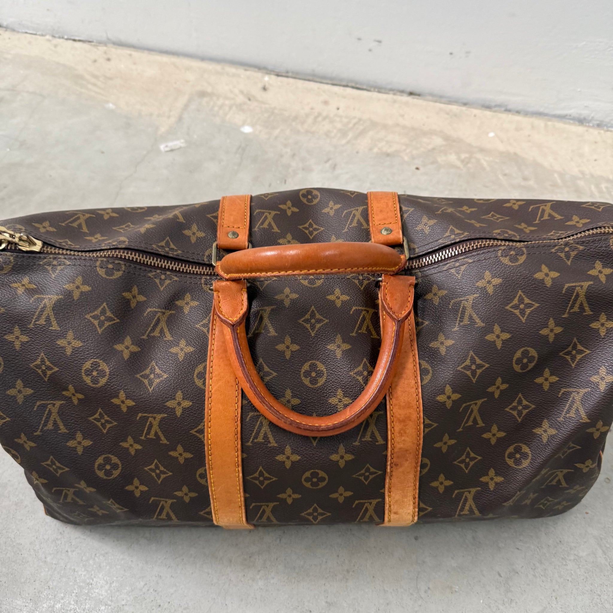 Louis Vuitton Monogram Keepall 50 Duffle Bag