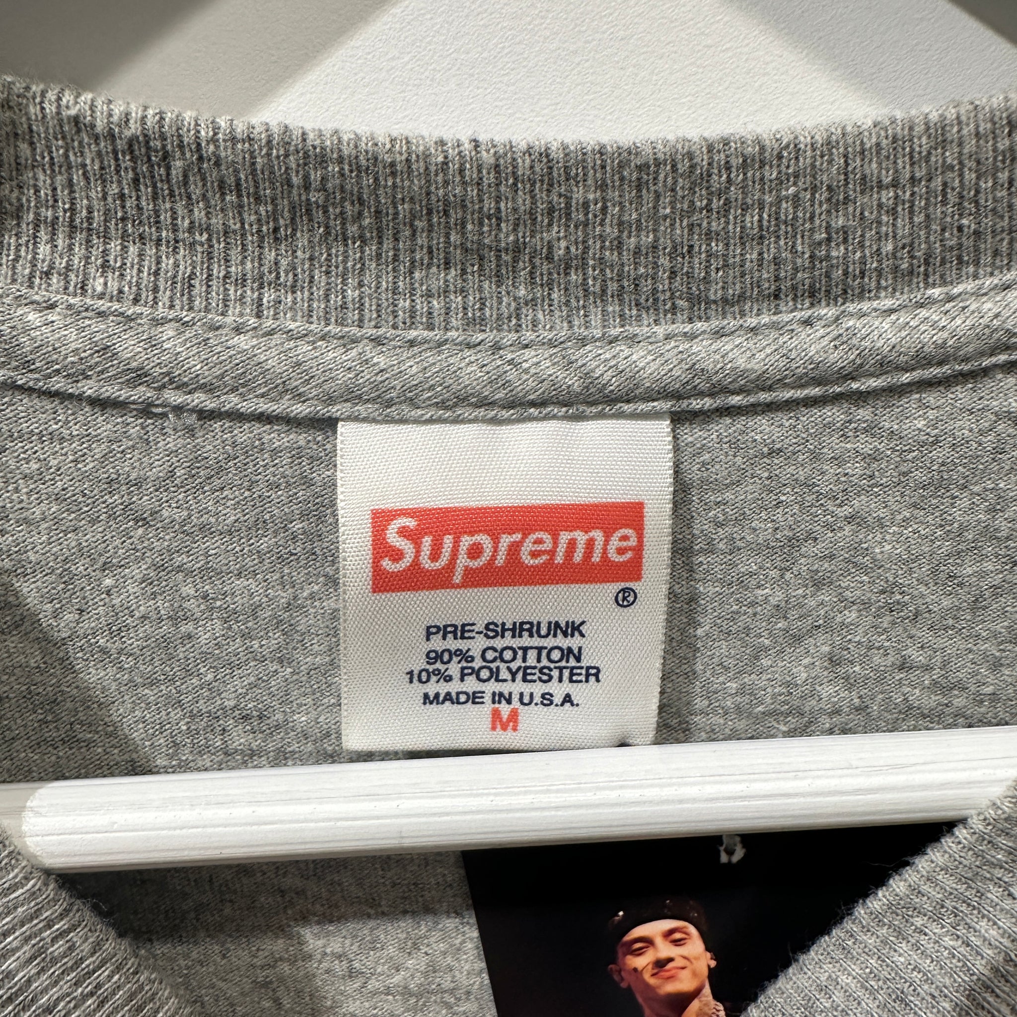 Supreme 20th Anniversary Box Logo Grey T Shirt (Size M)