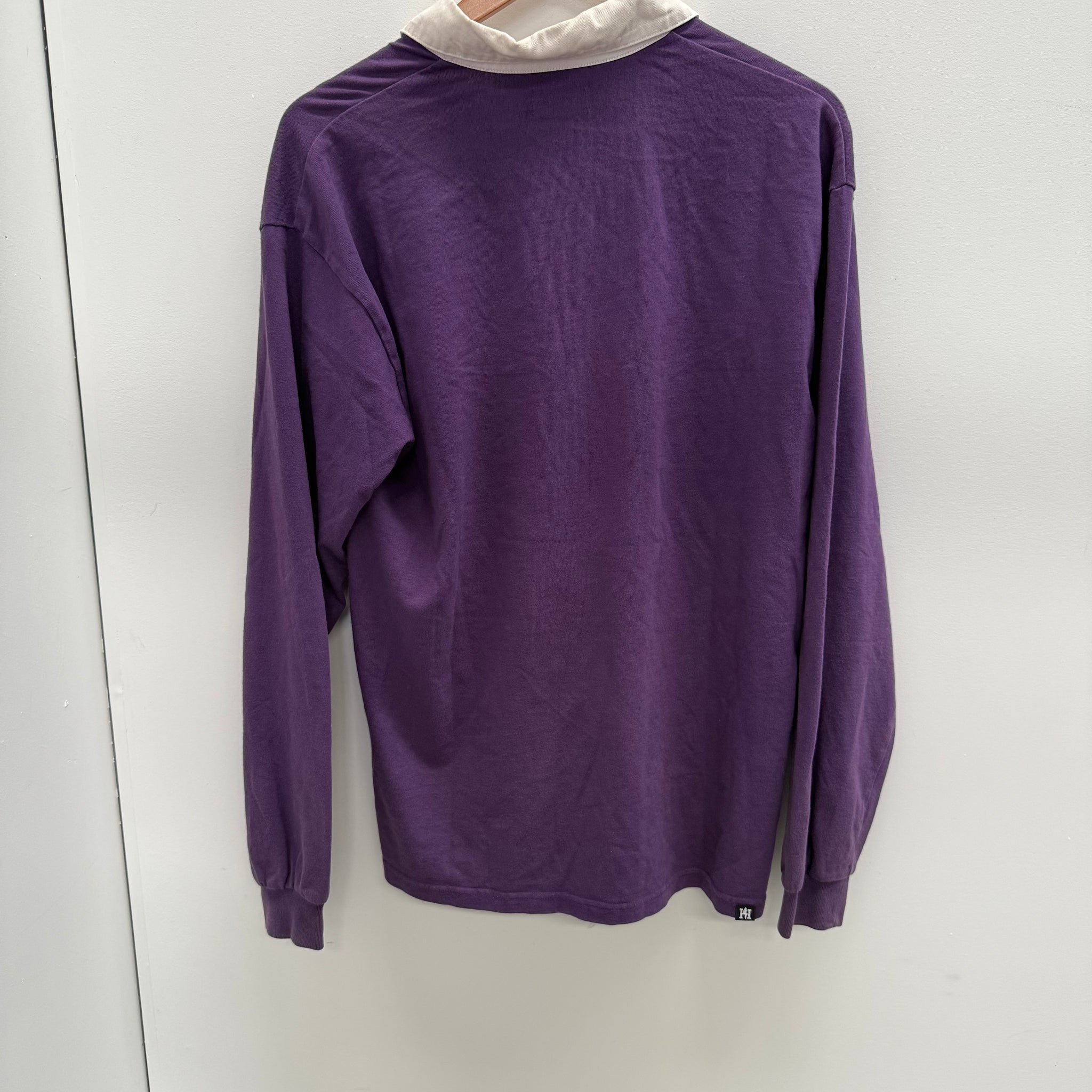 Hysteric Glamour Purple Rugby Crewneck (Size S)