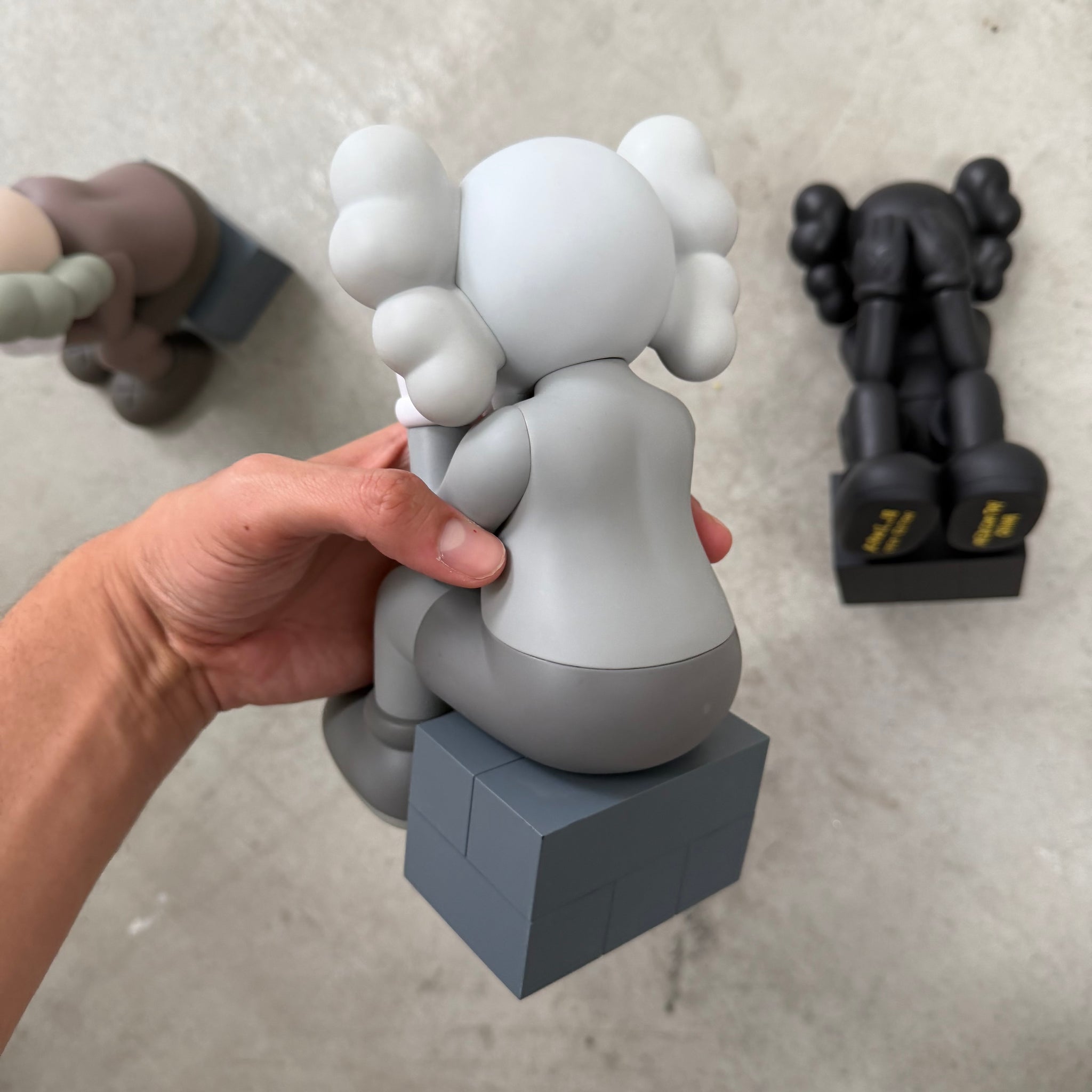 Kaws Passing Through Open Edition Vinyl Figure (Set of 3)