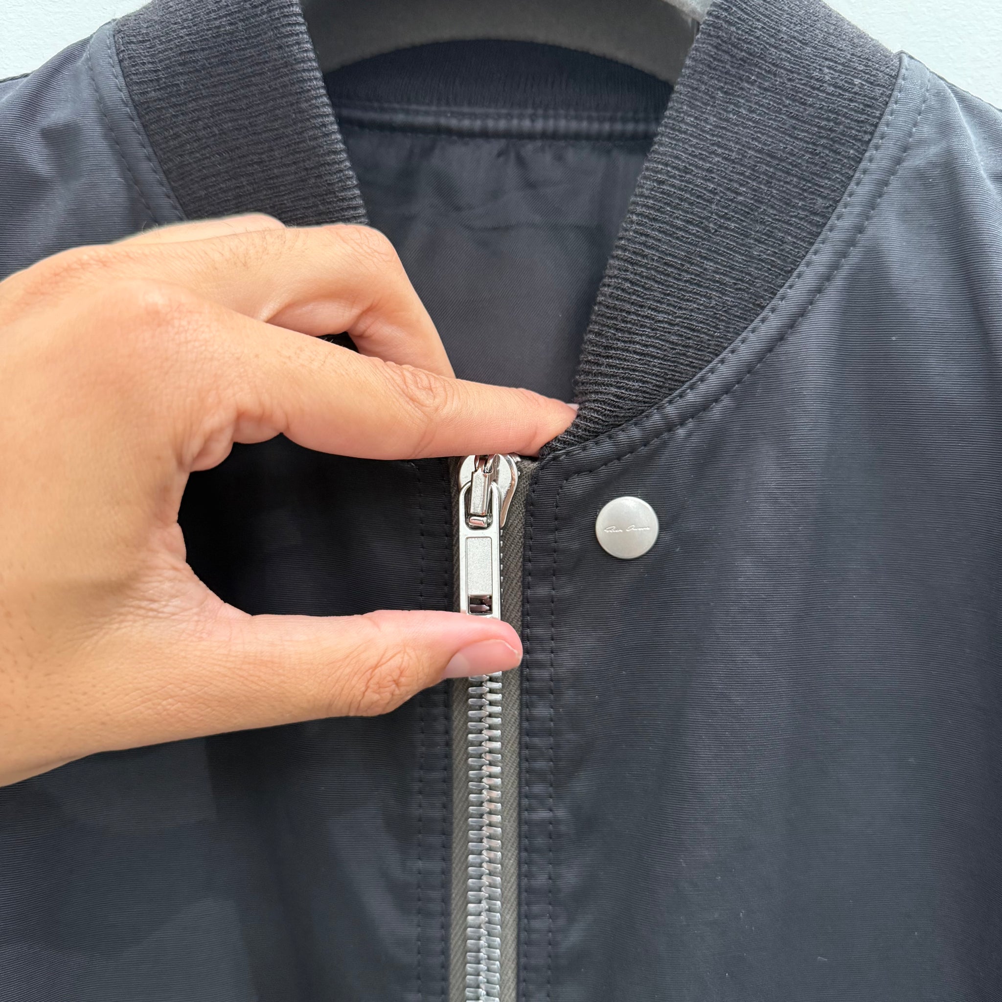Rick Owens FW21 Cropped Flight Bomber (Size 50)