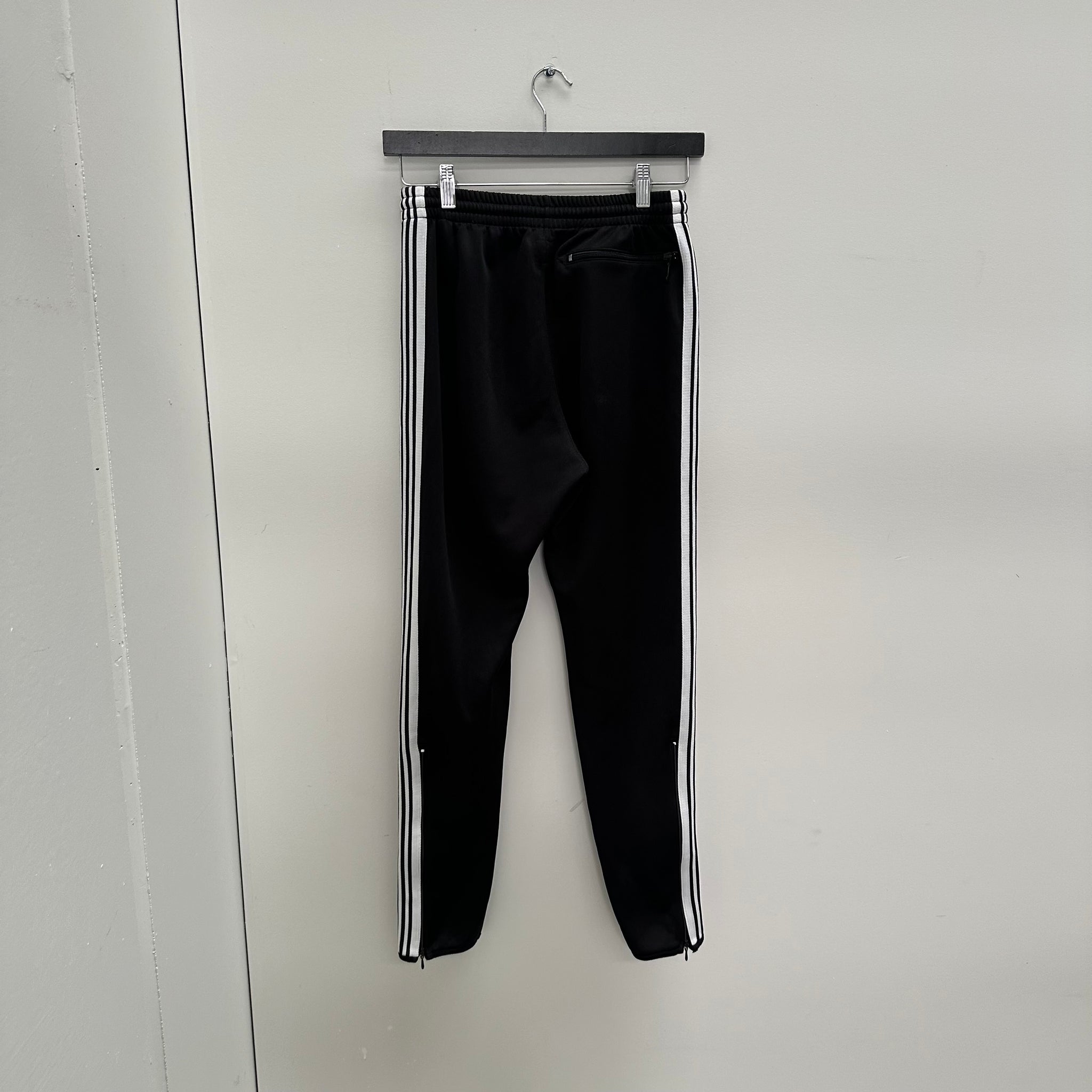 Needles Narrow Track Pant Black/White (Size S)