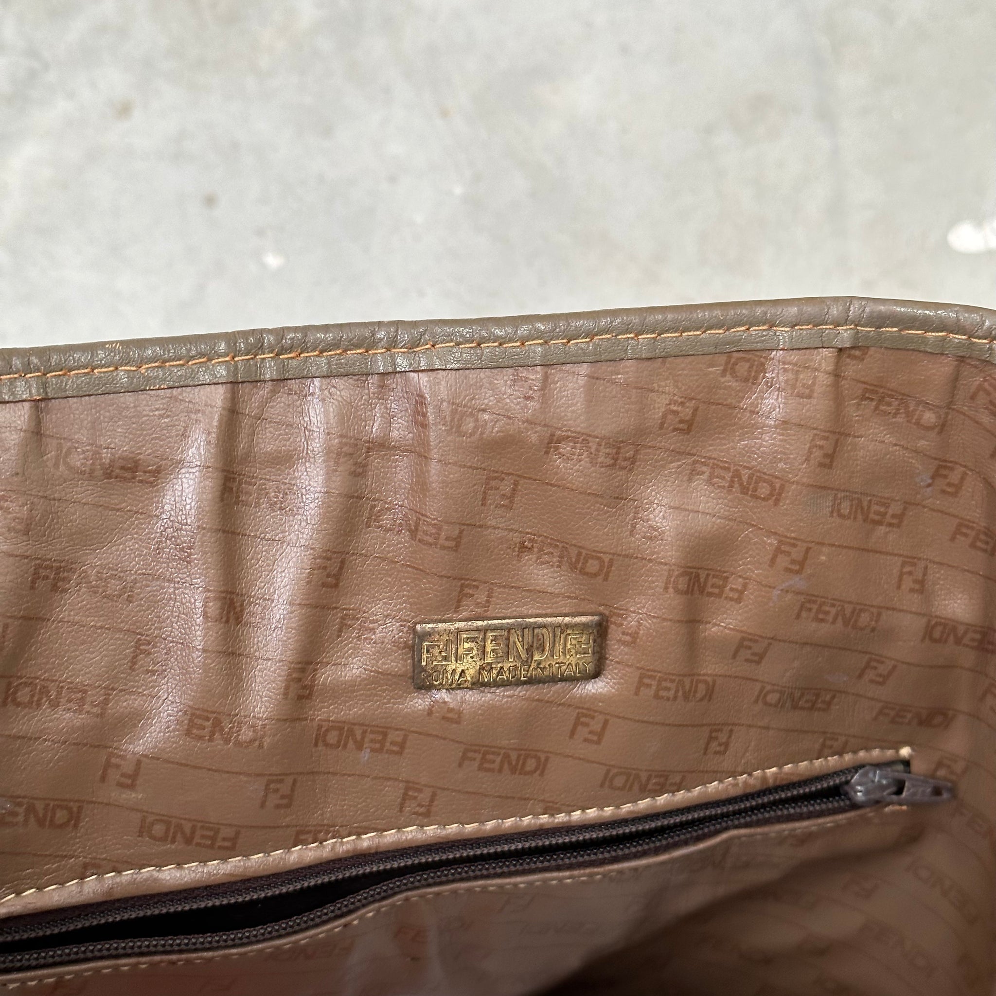 Fendi Large Logo Tote Bag