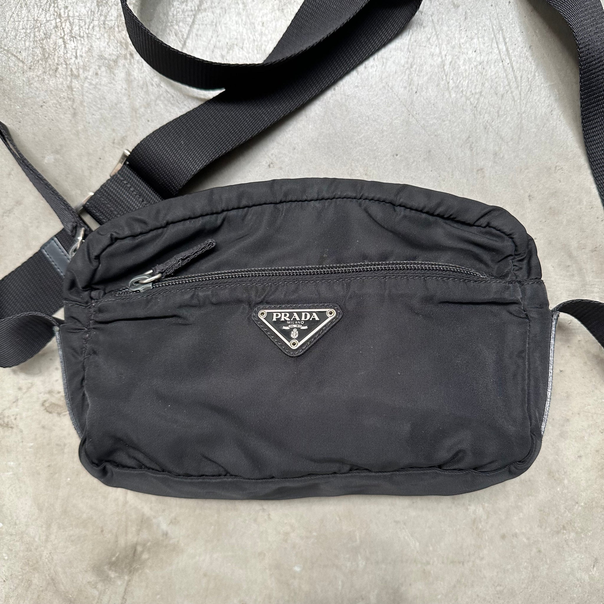Prada Black Messenger / Crossbody Bag