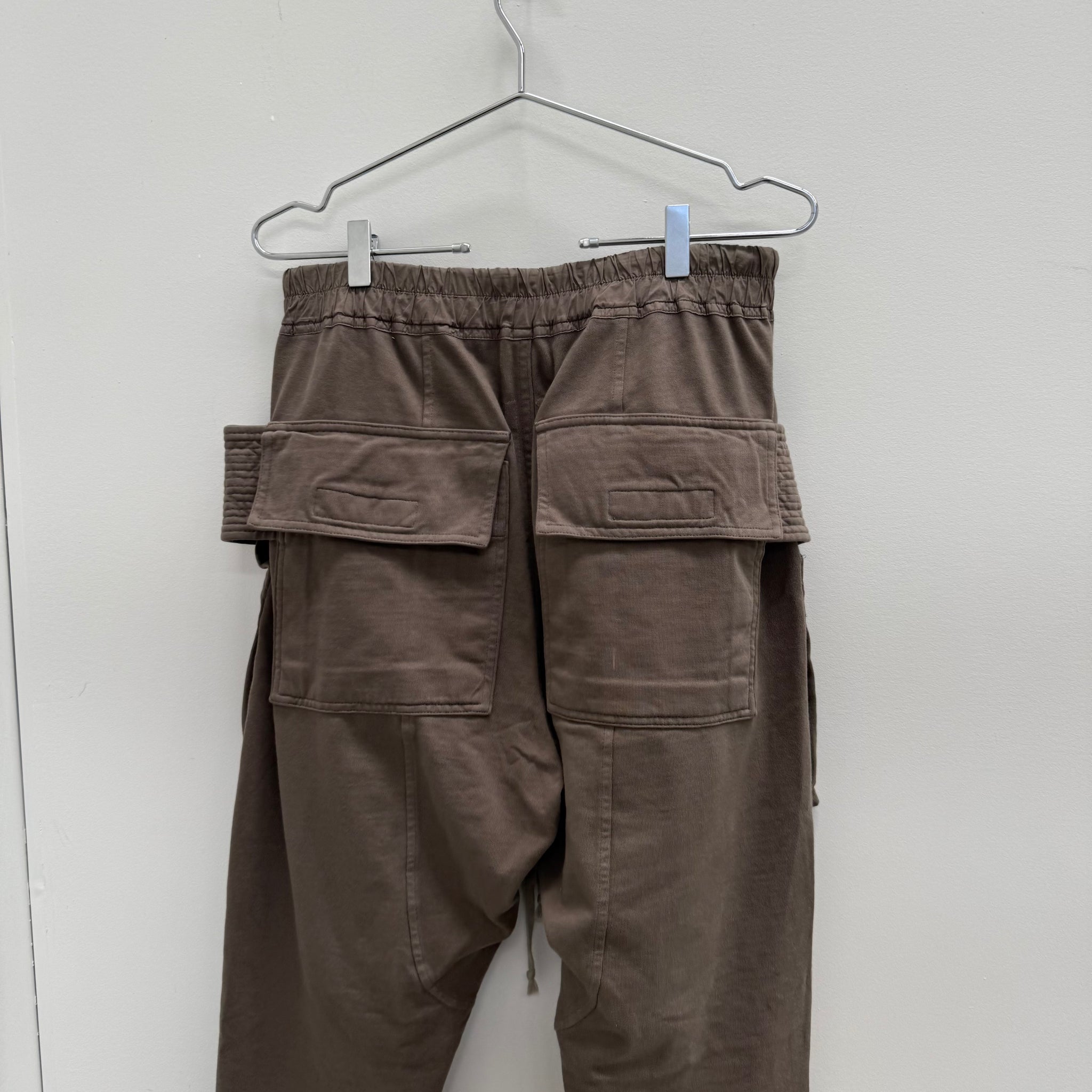 Rick Owens DRKSHDW Cargo Sweatpants Brown (Size S)