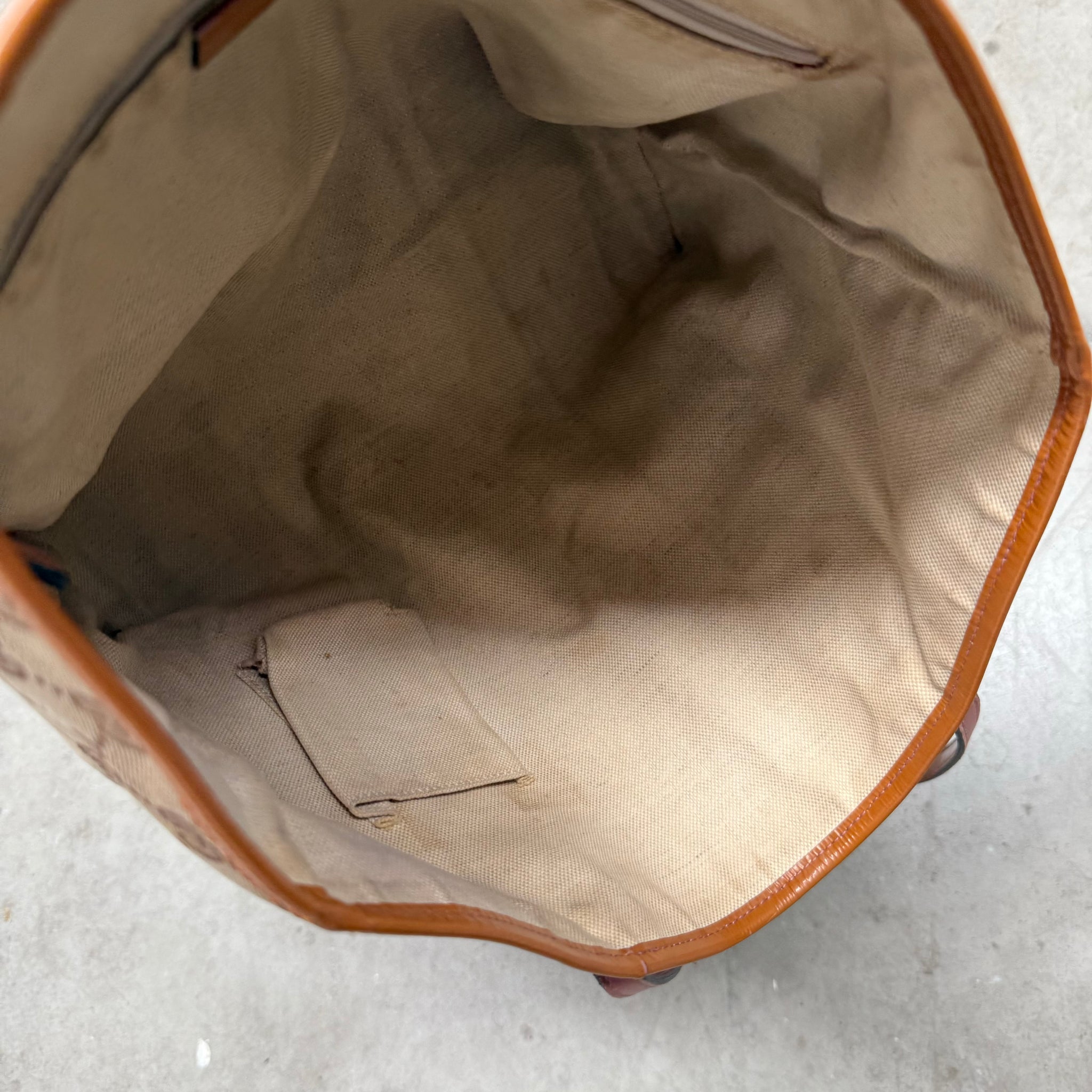 Gucci GG Canvas Jolicoeur Tote Bag 'Red/Grey'