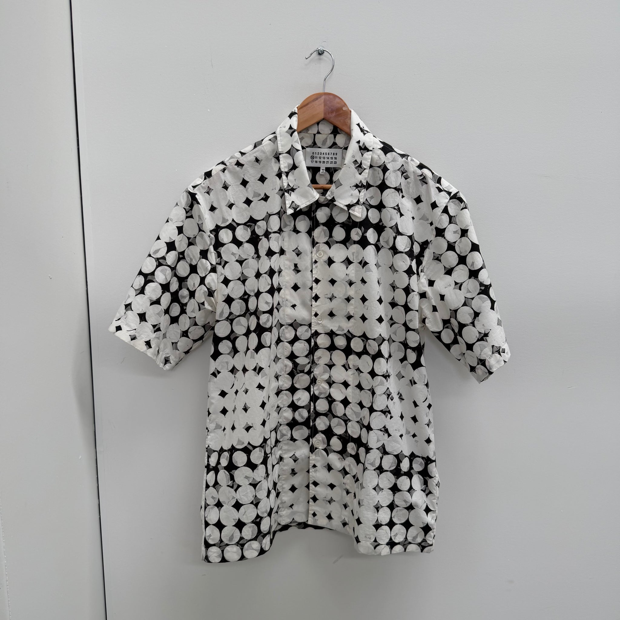 Maison Margiela AW20 Pixel Polka Dot Shirt (Fits M-L)